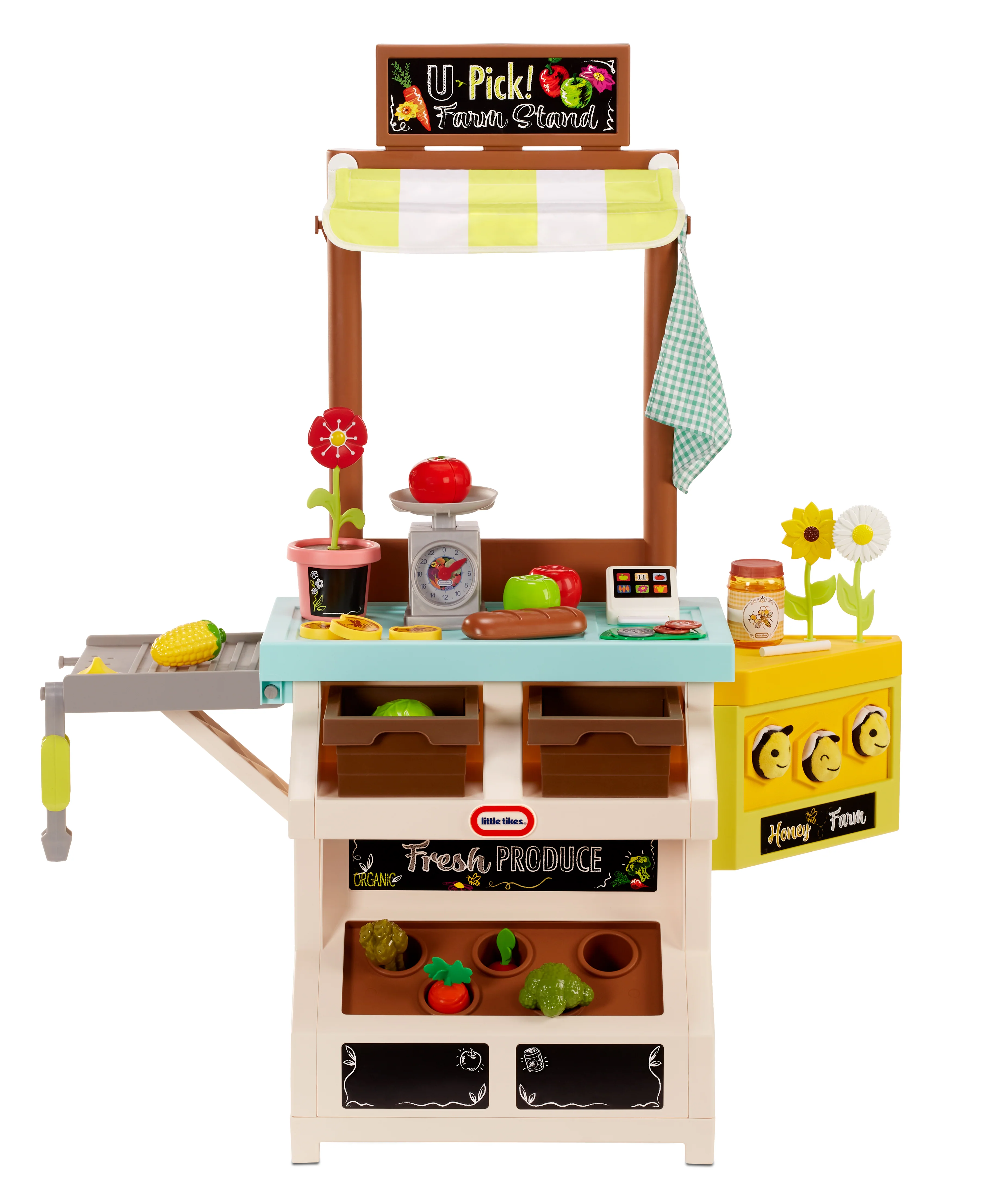 Playful 3-in-1 Garden to Table Market Playset - Interactive Set - Image 2