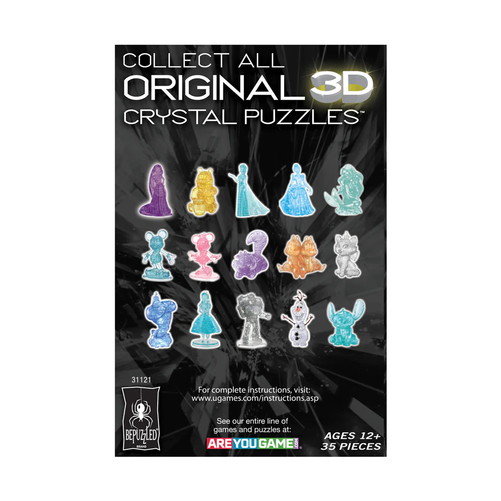 BePuzzled Disney Jasmine 3D Crystal Puzzle - 33 Pieces - Image 3