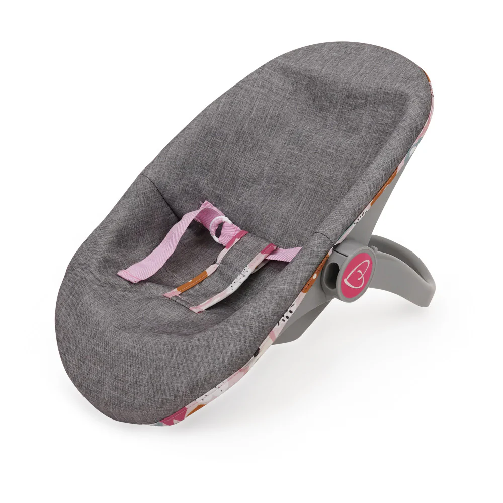 509 Crew Melange Flora 3-in-1 Doll Car Seat - Vibrant Play Accessory for Kids 3+ - Image 4