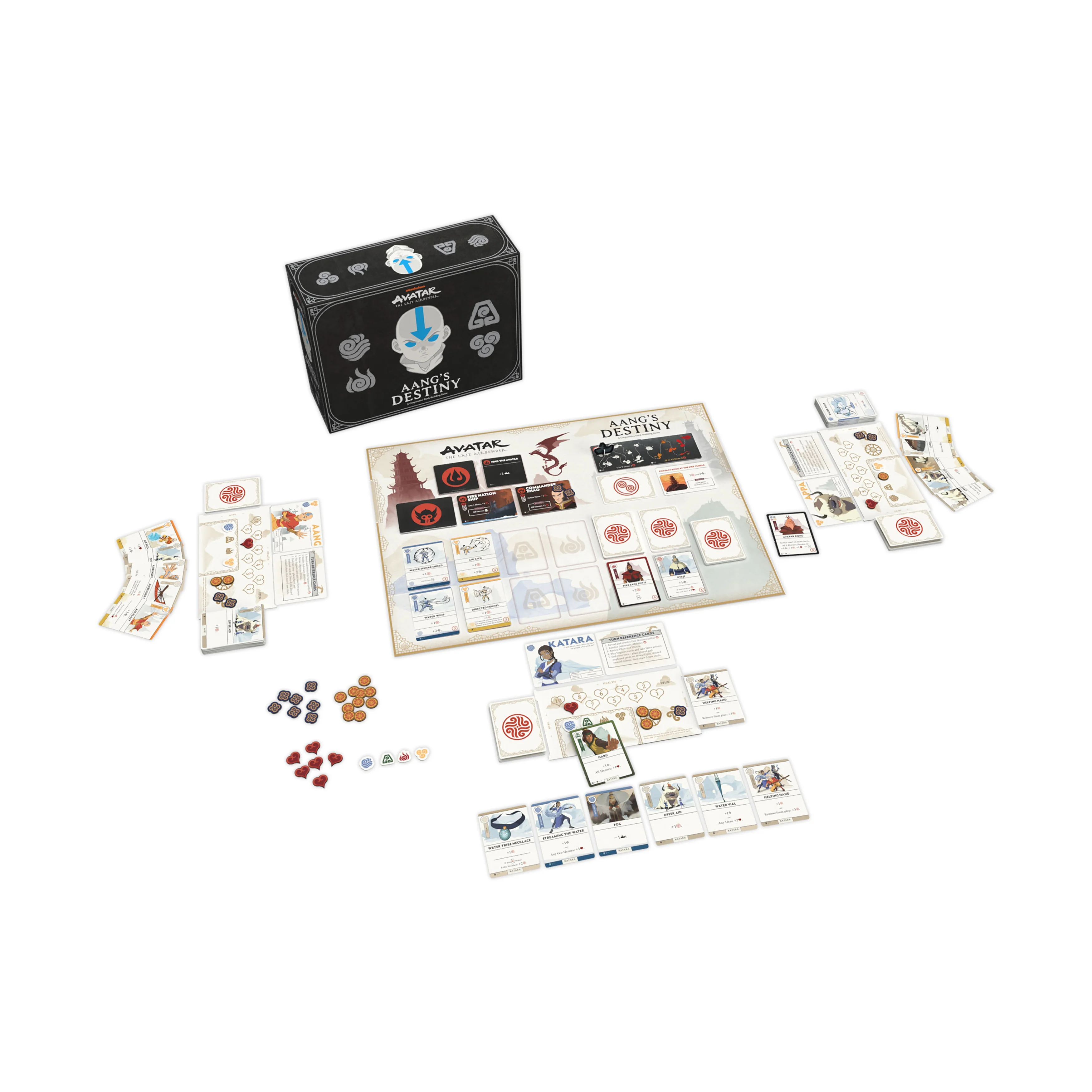 Avatar: The Last Airbender Aang's Destiny Cooperative Deck-Building Game - Image 4
