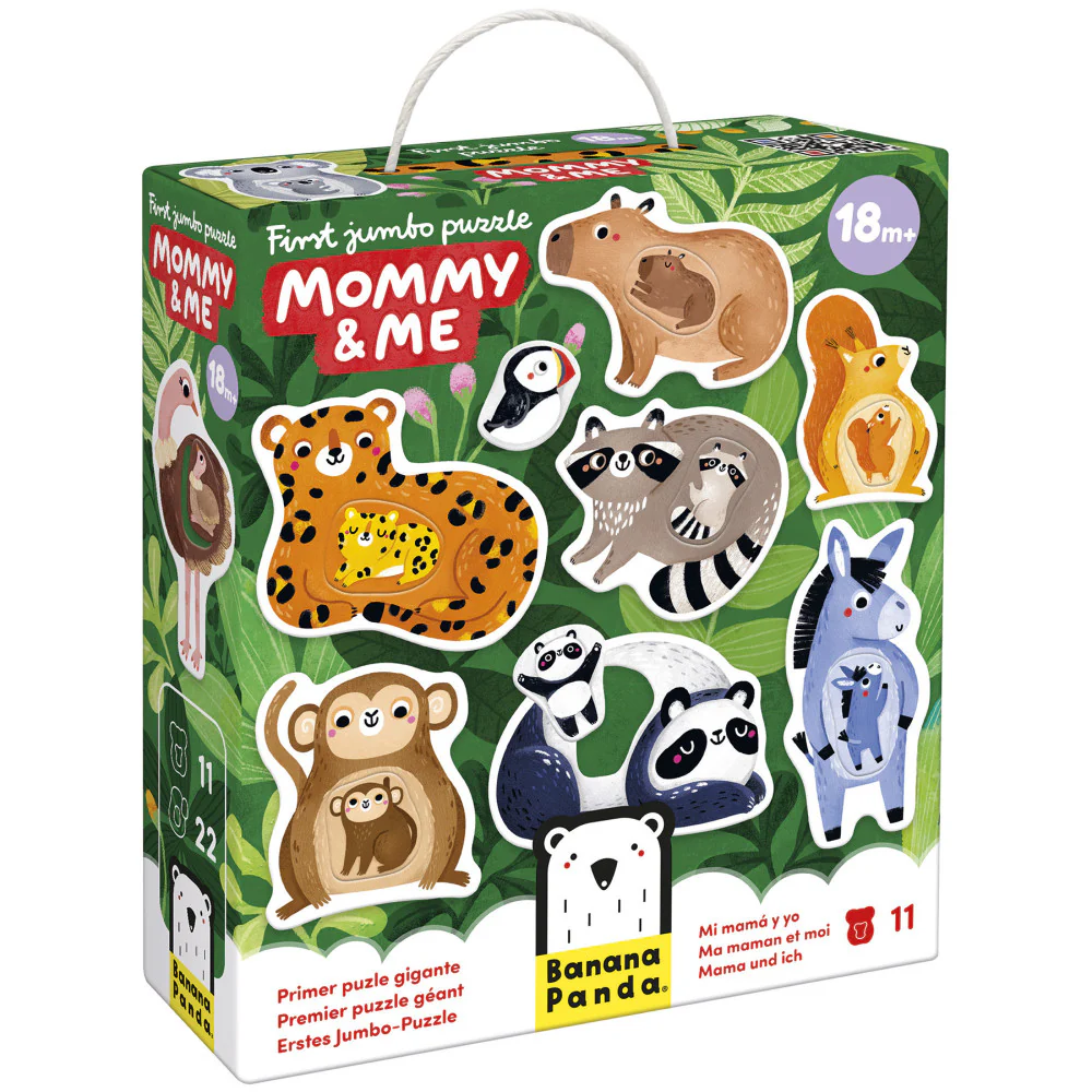 Banana Panda Mommy & Me First Jumbo Puzzle - 11 Pcs