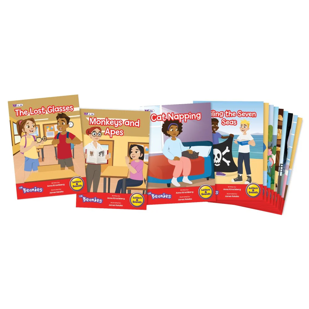 Beanstalk Books: The Beanies Hi-Lo Diversity Decodables - 12 Book Set, Phase 6 - Image 3