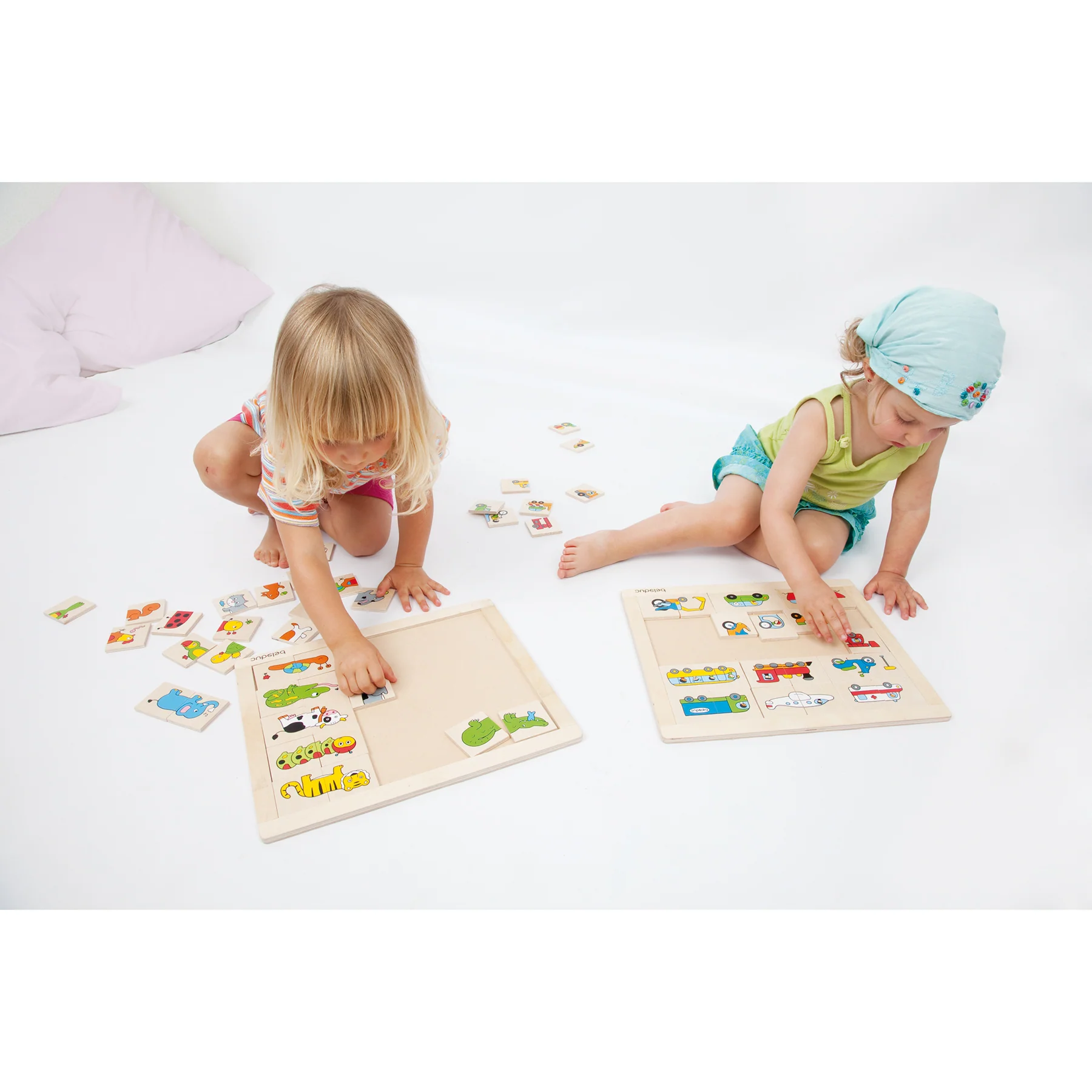 Beleduc Match & Mix Transport Wooden Puzzle - 30 pc - Image 4
