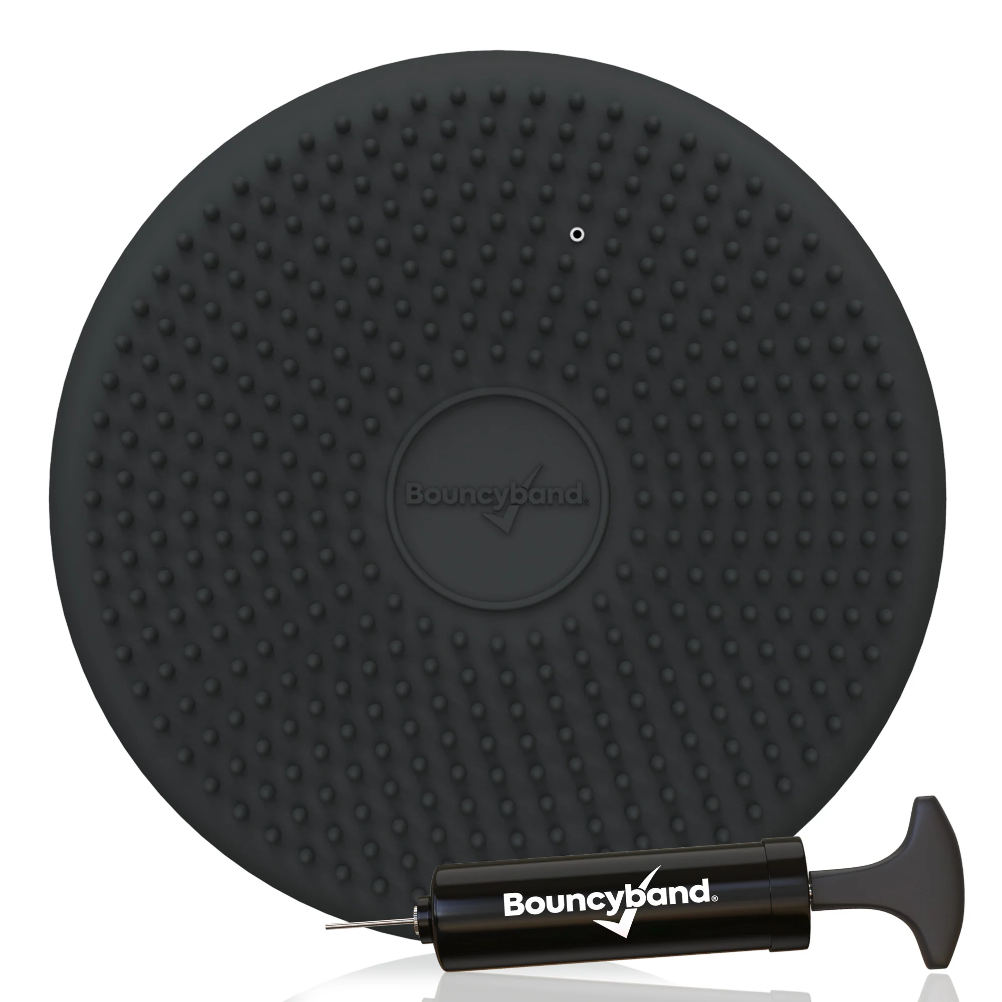 Bouncyband Little Wiggle Seat Sensory Cushion - Dark Gray - Image 4