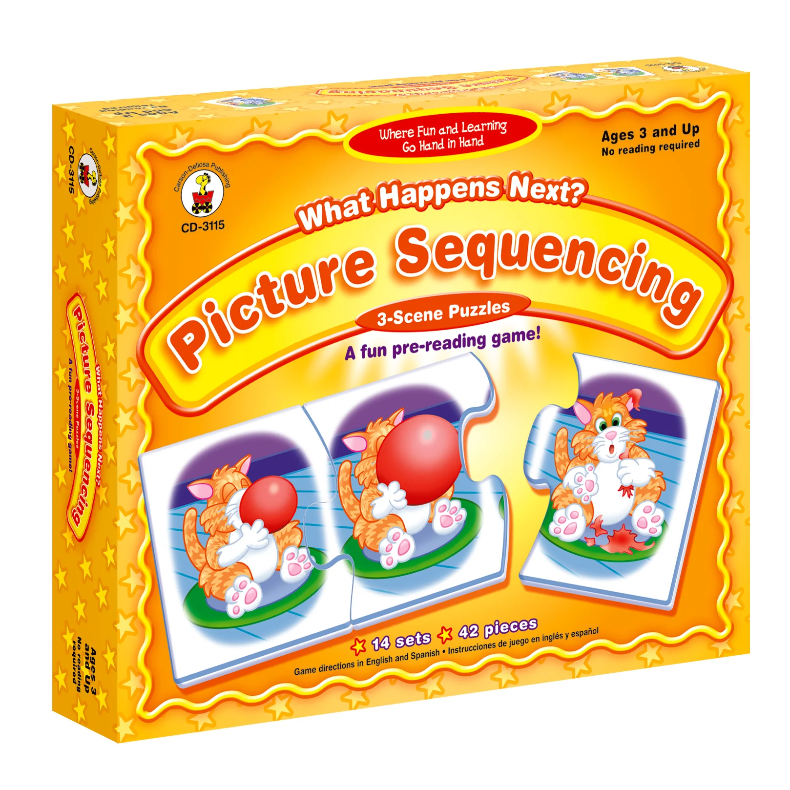 Carson Dellosa Education - What Happens Next? Picture Sequencing Game, Grade PK-K, Pack of 2 - Image 2