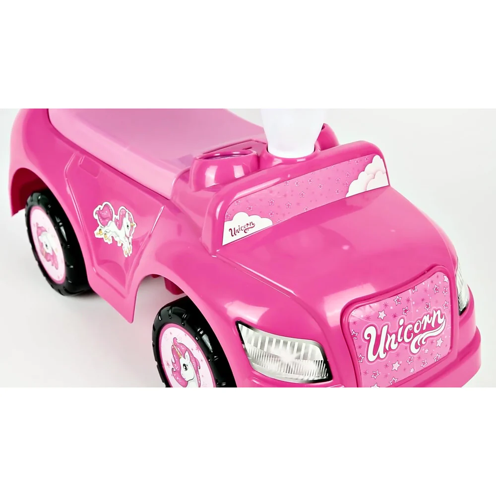 Dolu - Unicorn & Pink Ride On Car - 4-in-1 Versatility - Image 4