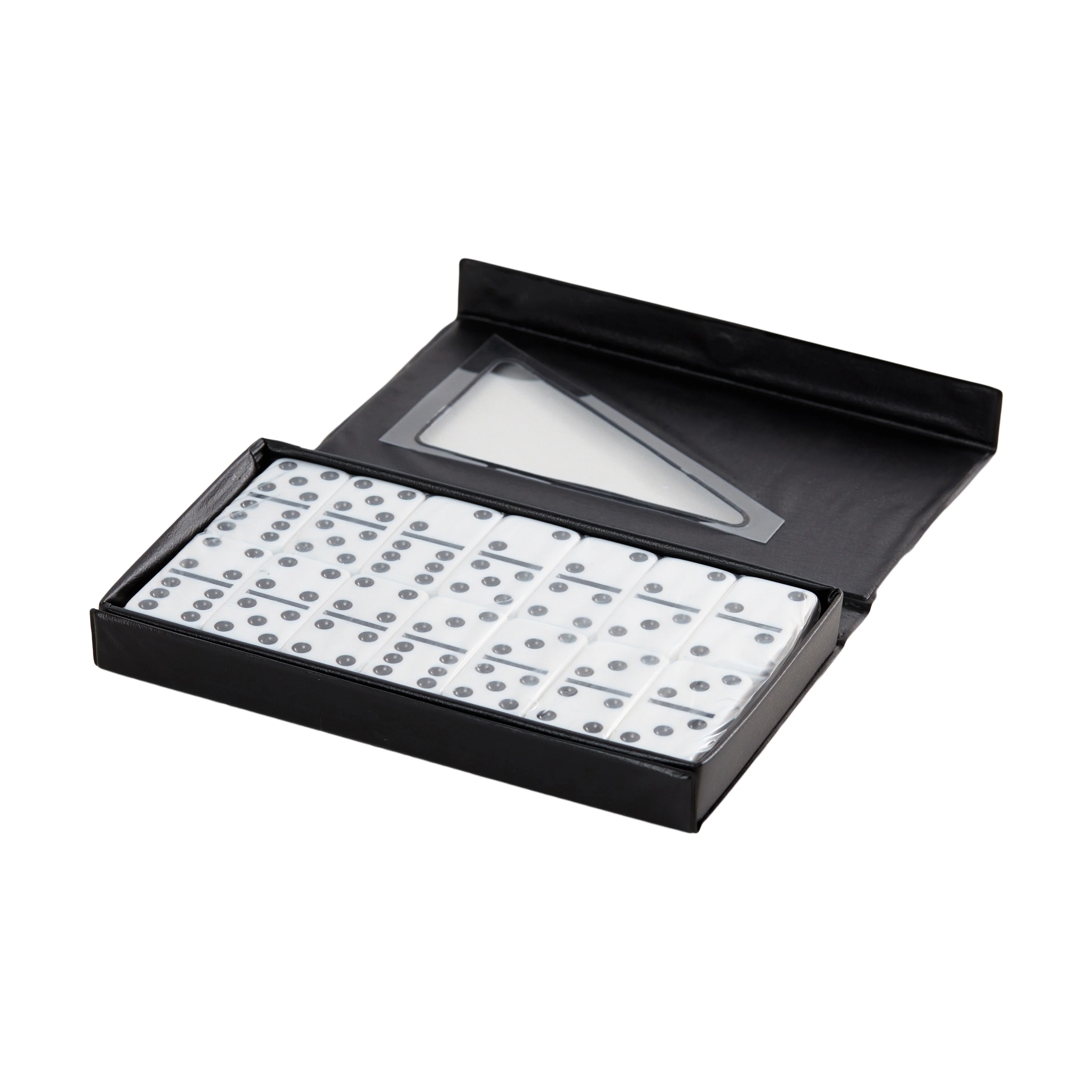 Double 6 Black Dot Dominoes Professional Size Game Set - Image 4