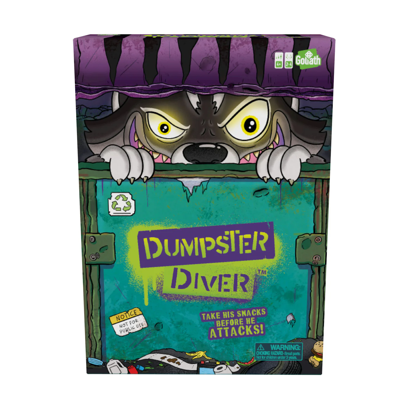 Goliath Dumpster Diver Sneaky Racoon Game - Image 3