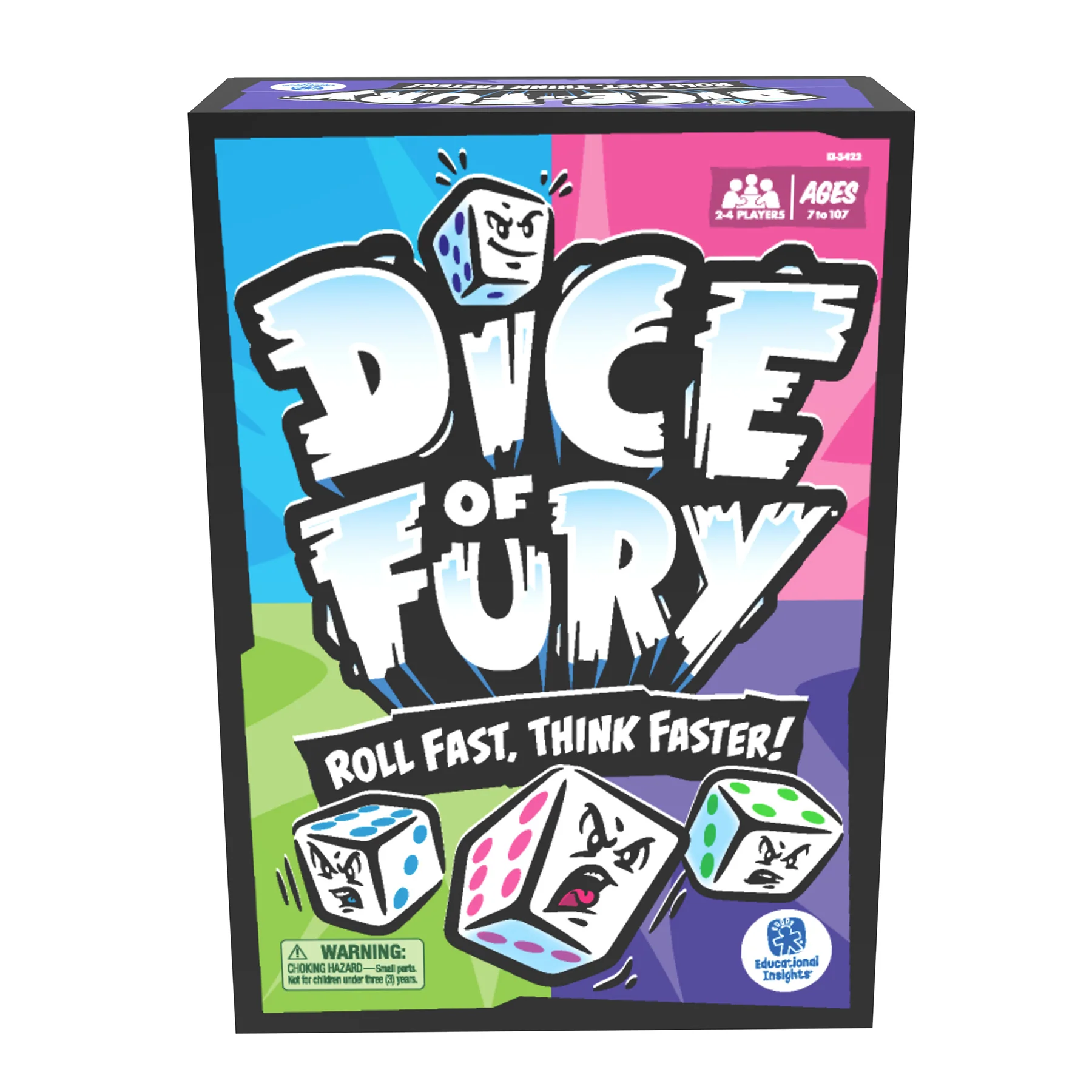 Educational Insights Dice of Fury Fast-Paced Dice Game - Image 2