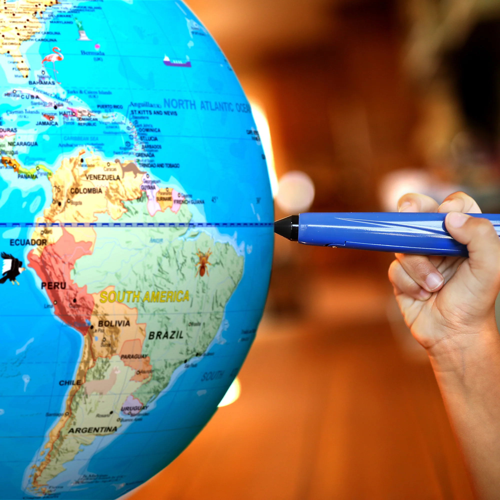 Educational Insights GeoSafari® Jr. Talking Globe - Image 4