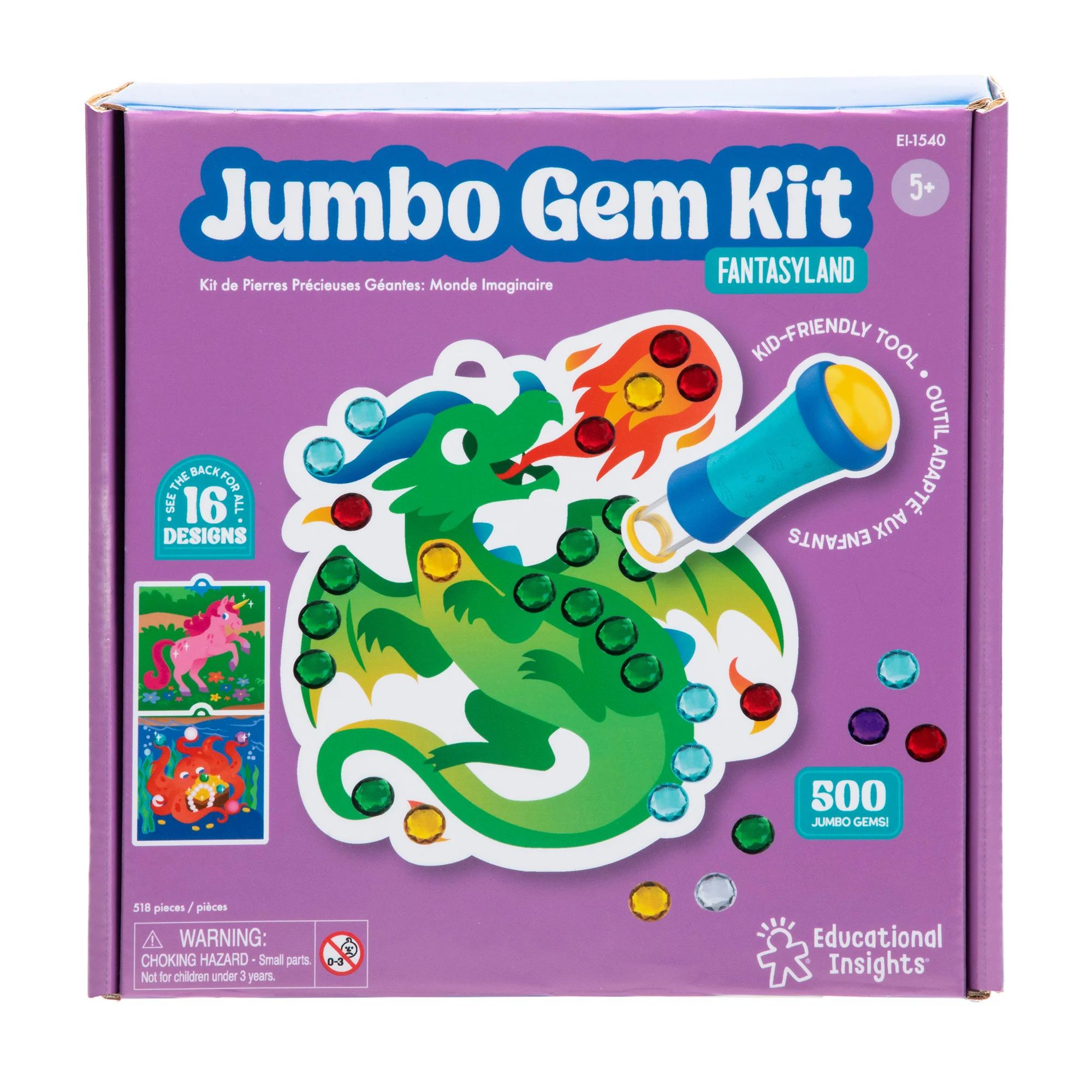 Educational Insights Jumbo Gem Popper Kit