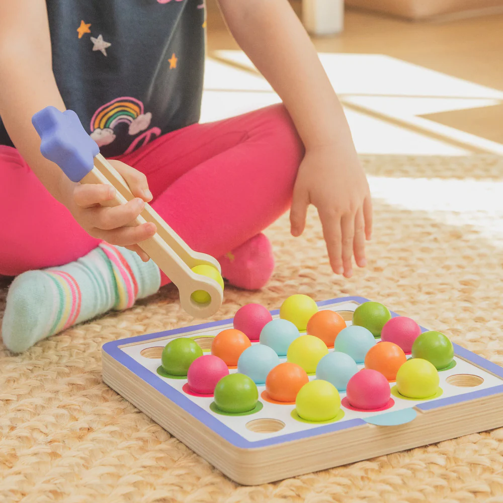 Educational Insights Wooden Color & Counting Puzzle Board - 25 pc - Image 9
