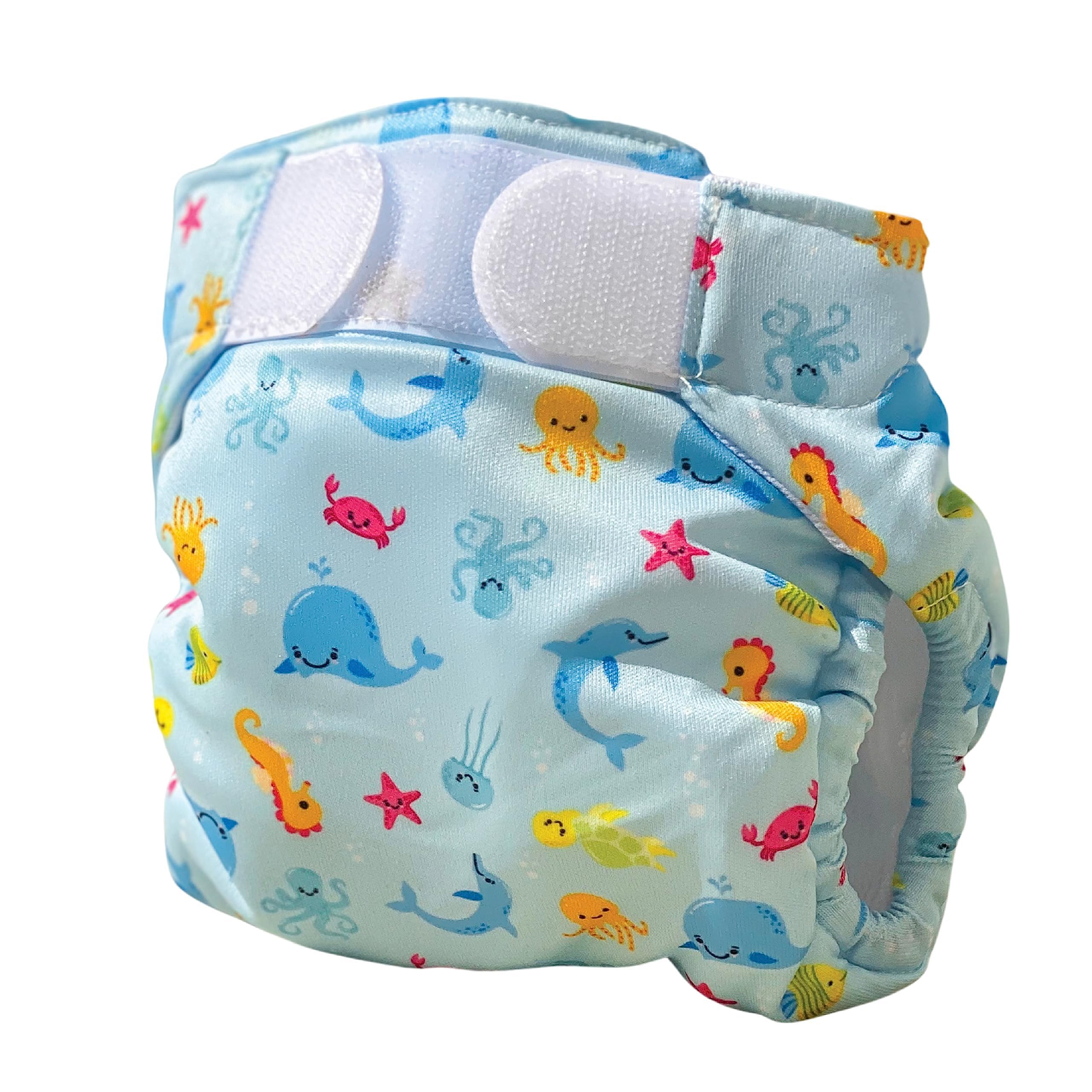 FREDS SWIM ACADEMY Vibrant Blue Swim Nappy for Toddlers