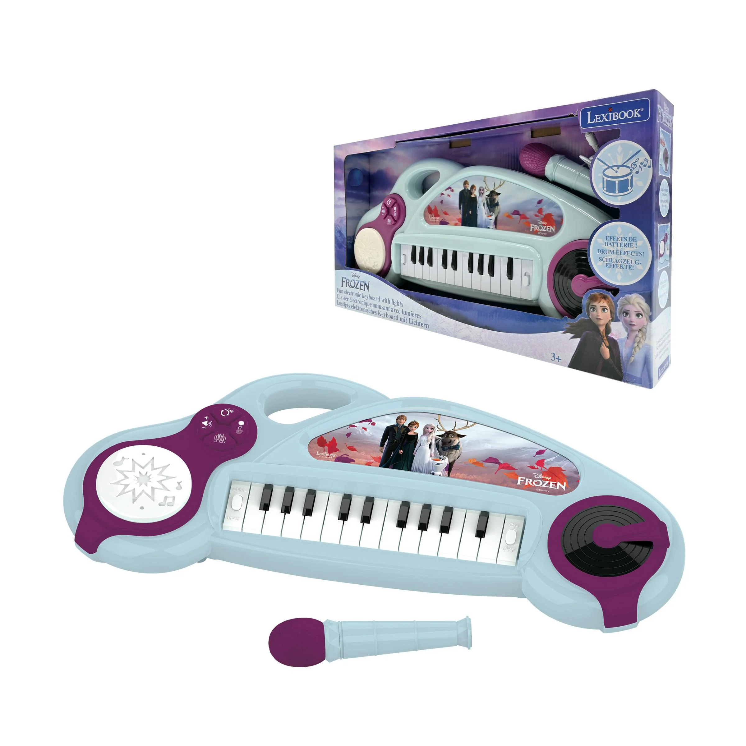 Frozen Fun Electronic Keyboard with Built-in Speaker - Image 2