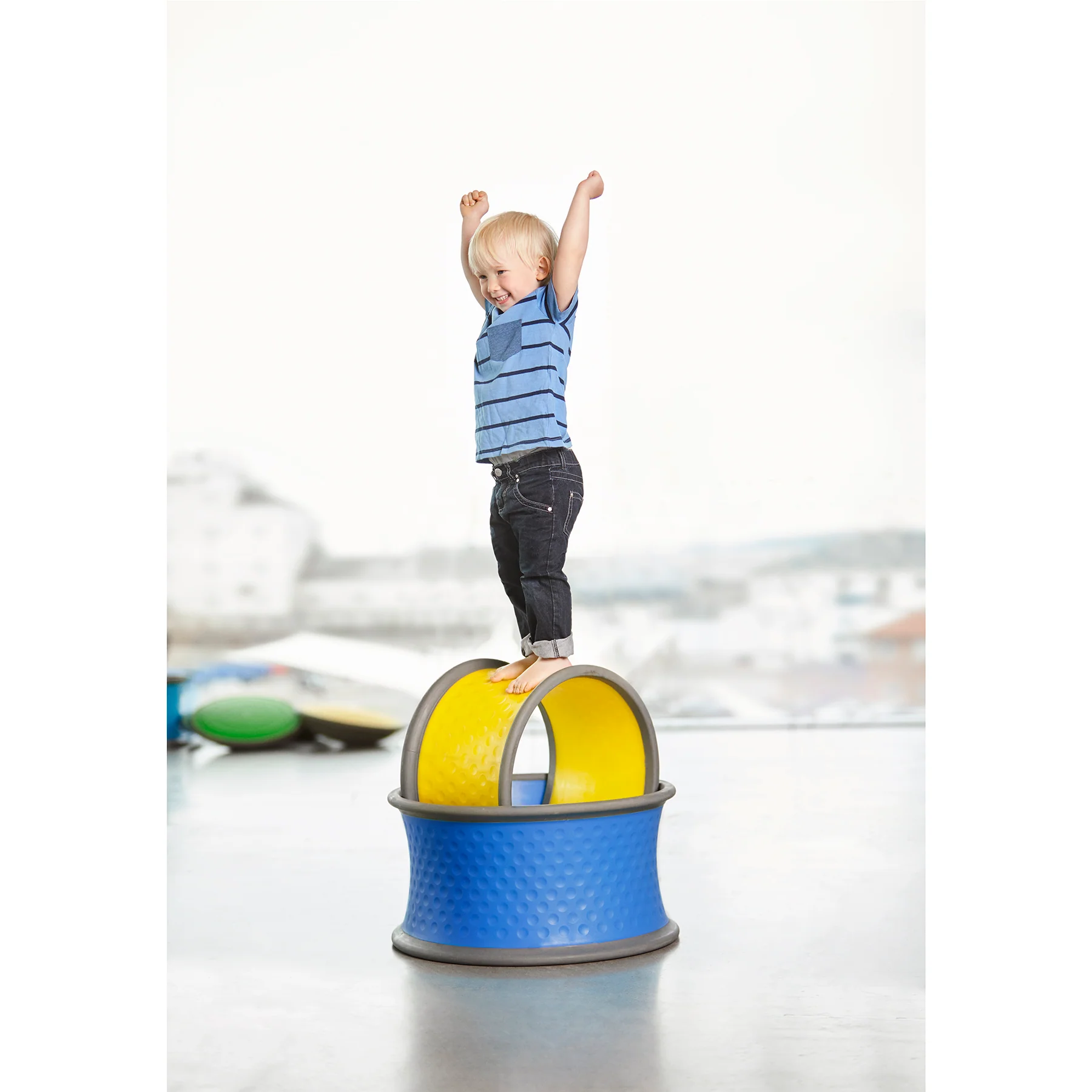 GONGE Large & Small Body Wheels Set for Kids - Backyard Tumbling & Play - Image 3