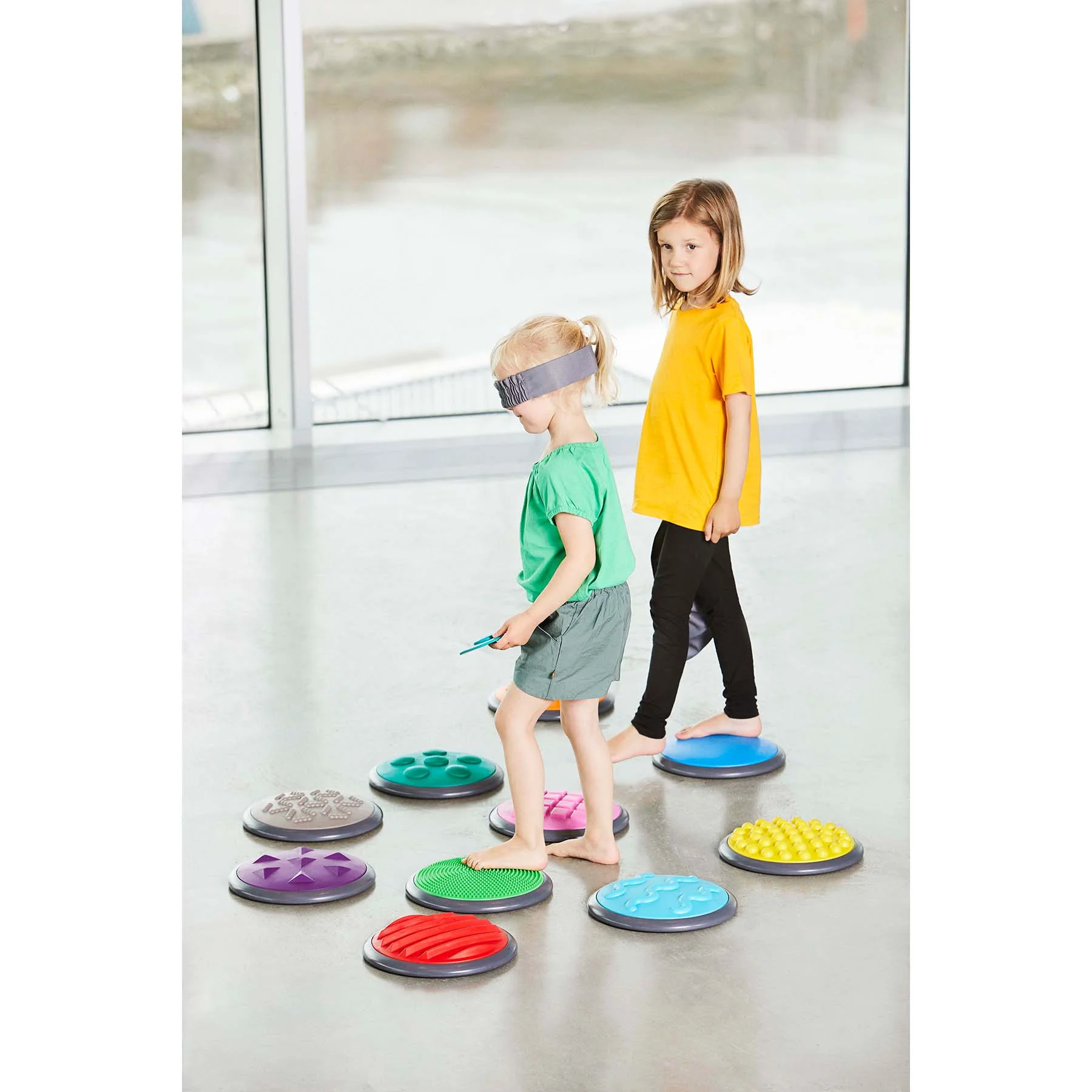 GONGE Colorful Tactile Sensory Discs - Set of 10 - Image 2