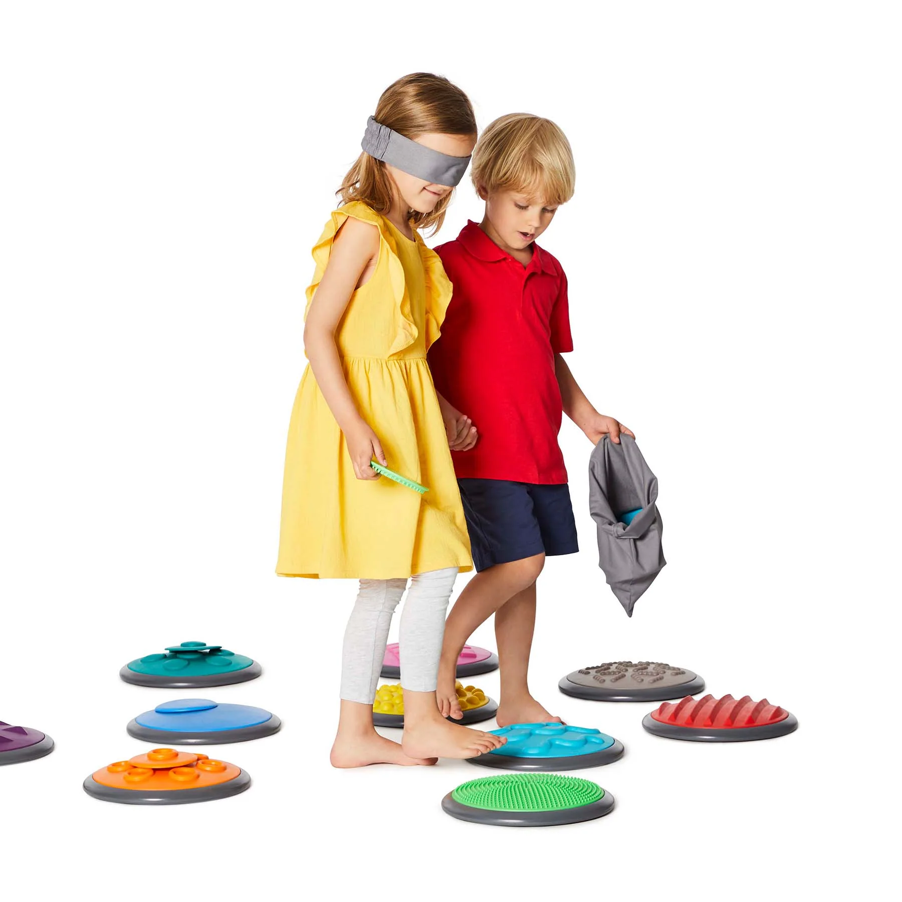 GONGE Colorful Tactile Sensory Discs - Set of 10 - Image 4