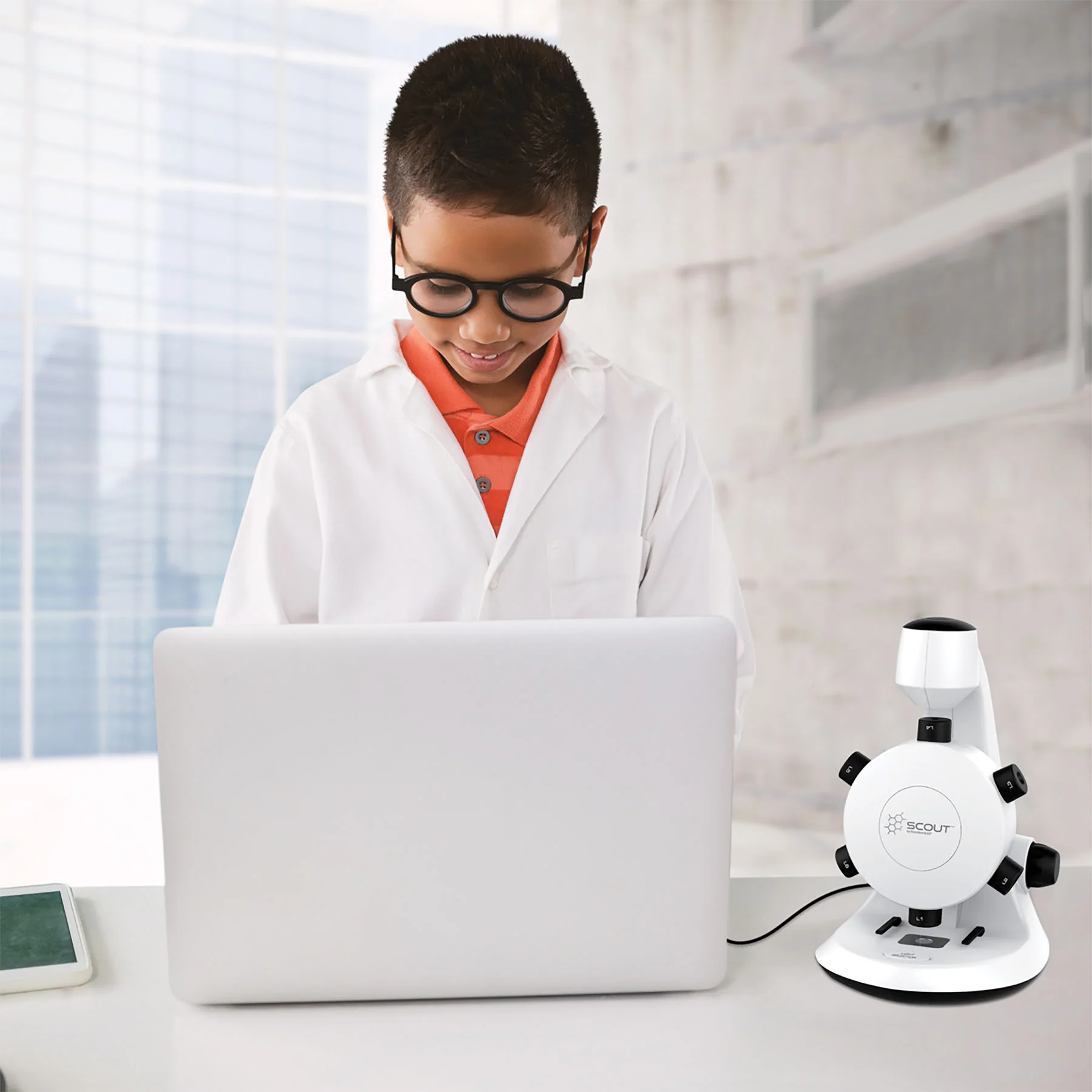 HamiltonBuhl Scout Digital Microscope - STEM Educational Kit with Six Lenses - Image 5