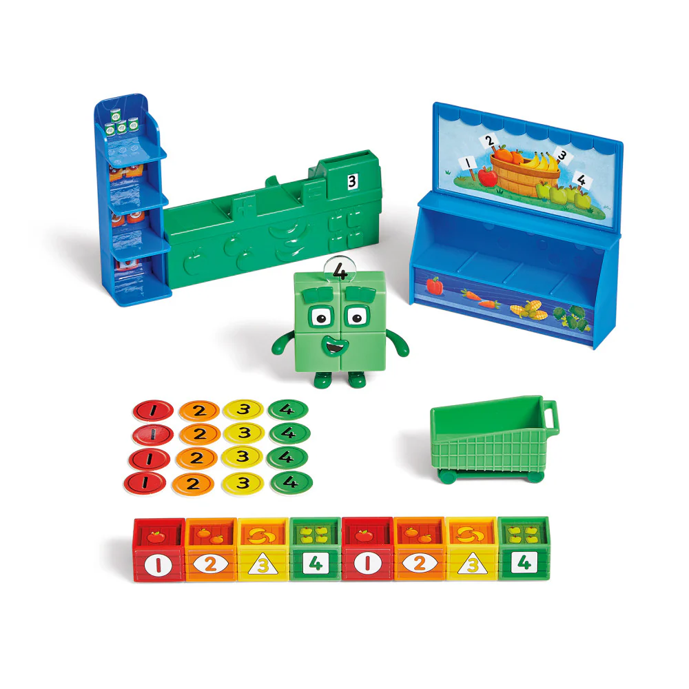 Hand2Mind Numberblocks Add It Up Mini Market - Interactive Learning Set - Image 5