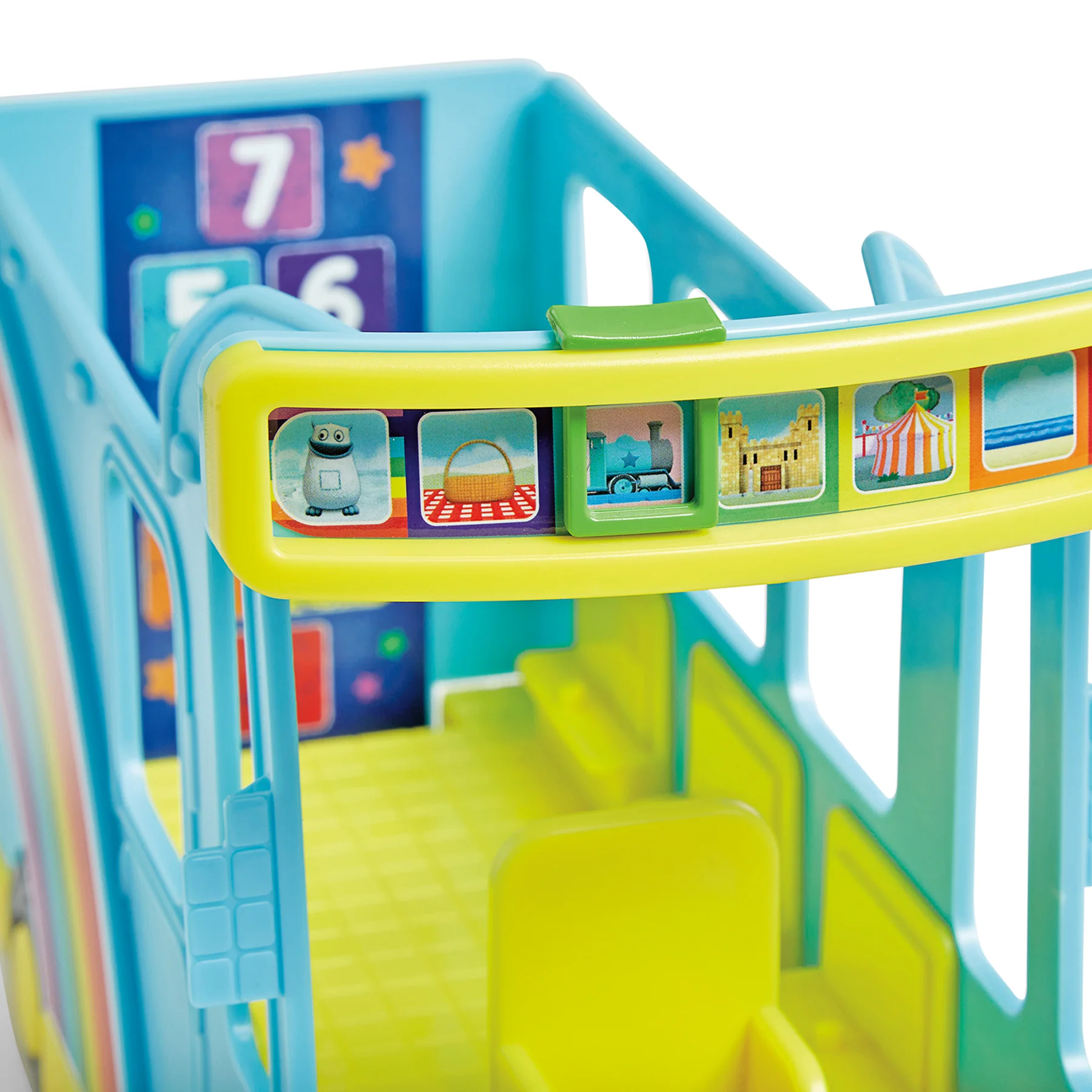 Hand2Mind Numberblocks Rainbow Counting Bus Interactive Toy - Image 7