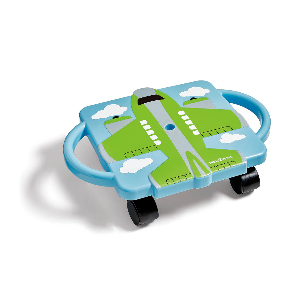 Hand2Mind - Plane Glider Scooter Board - Fly High Series, Green - Image 5