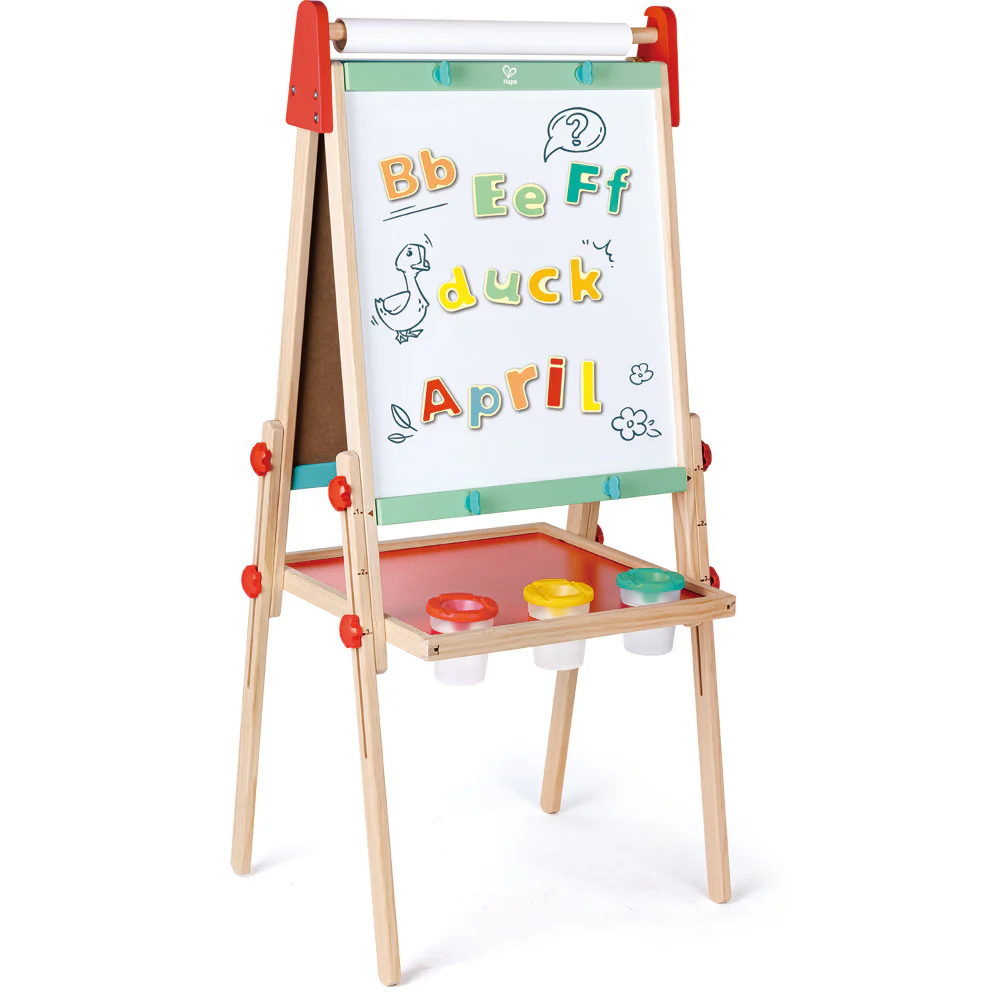 Hape Colorful Magnetic Alphabet Set - 52pcs ABC Wooden Magnets - Image 6