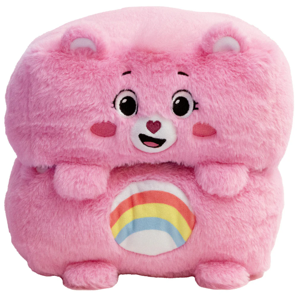 Care Bears 10 inch Cheer Bear Happy Nappers Pop N' Play Cube - Image 4