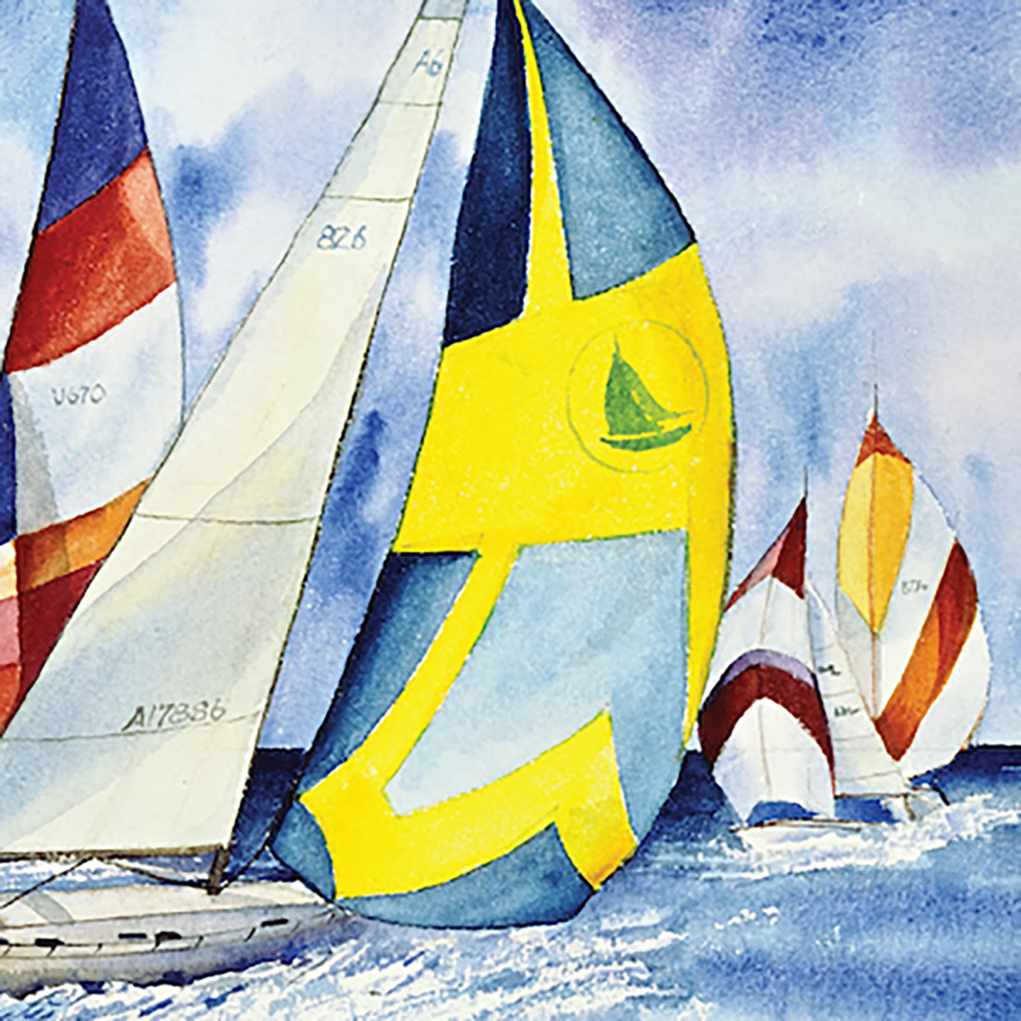 Hart Puzzles Sailboats by Kathleen Parr McKenna - 1000 pc - Image 5