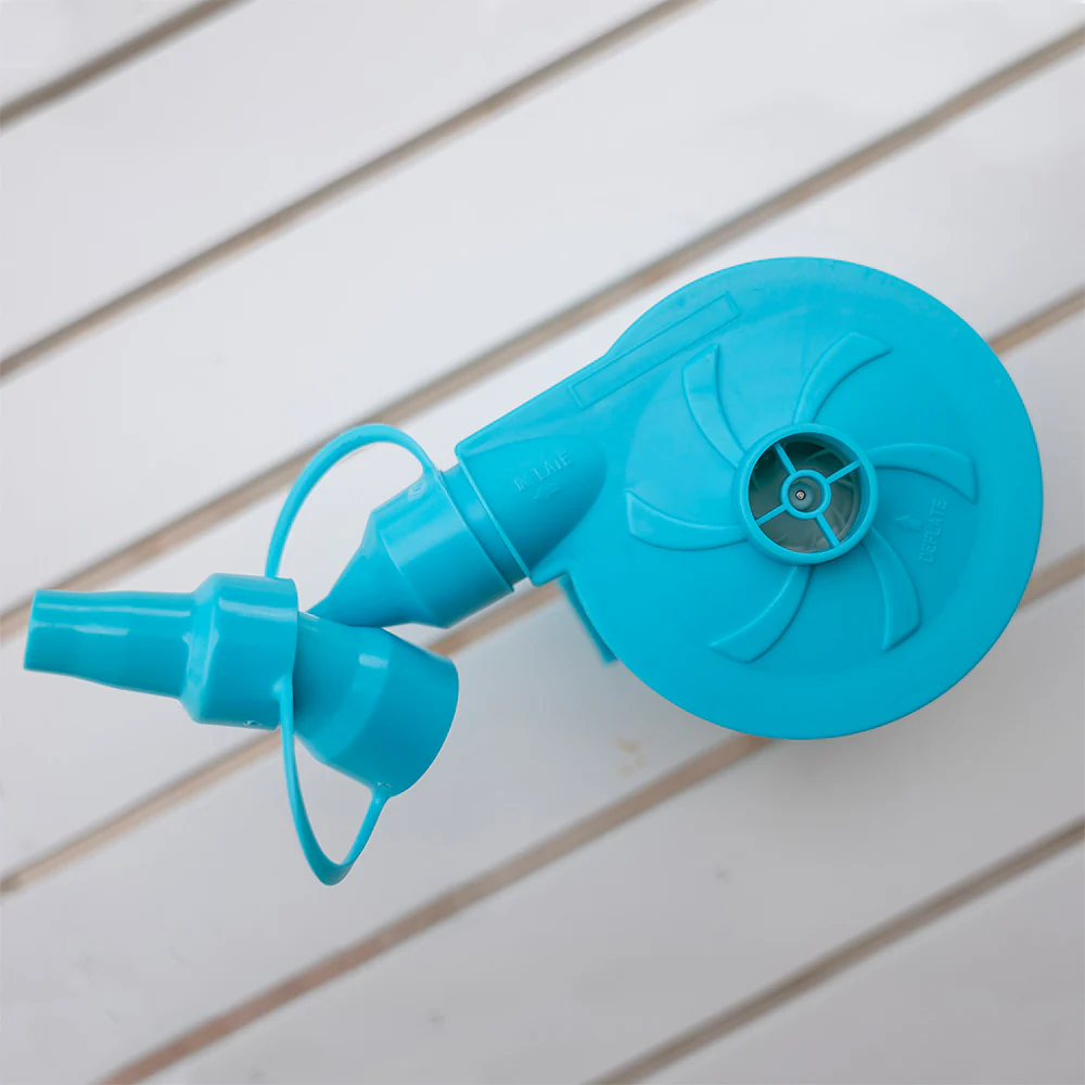 Inflate-Mate Portable Battery Air Pump - Vibrant Blue - Image 4
