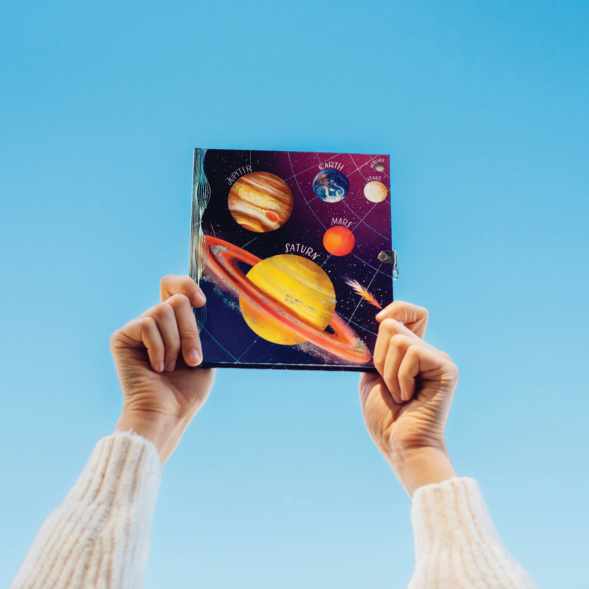 Cosmic Chronicle Hardcover Journal - Space Exploration - Image 3