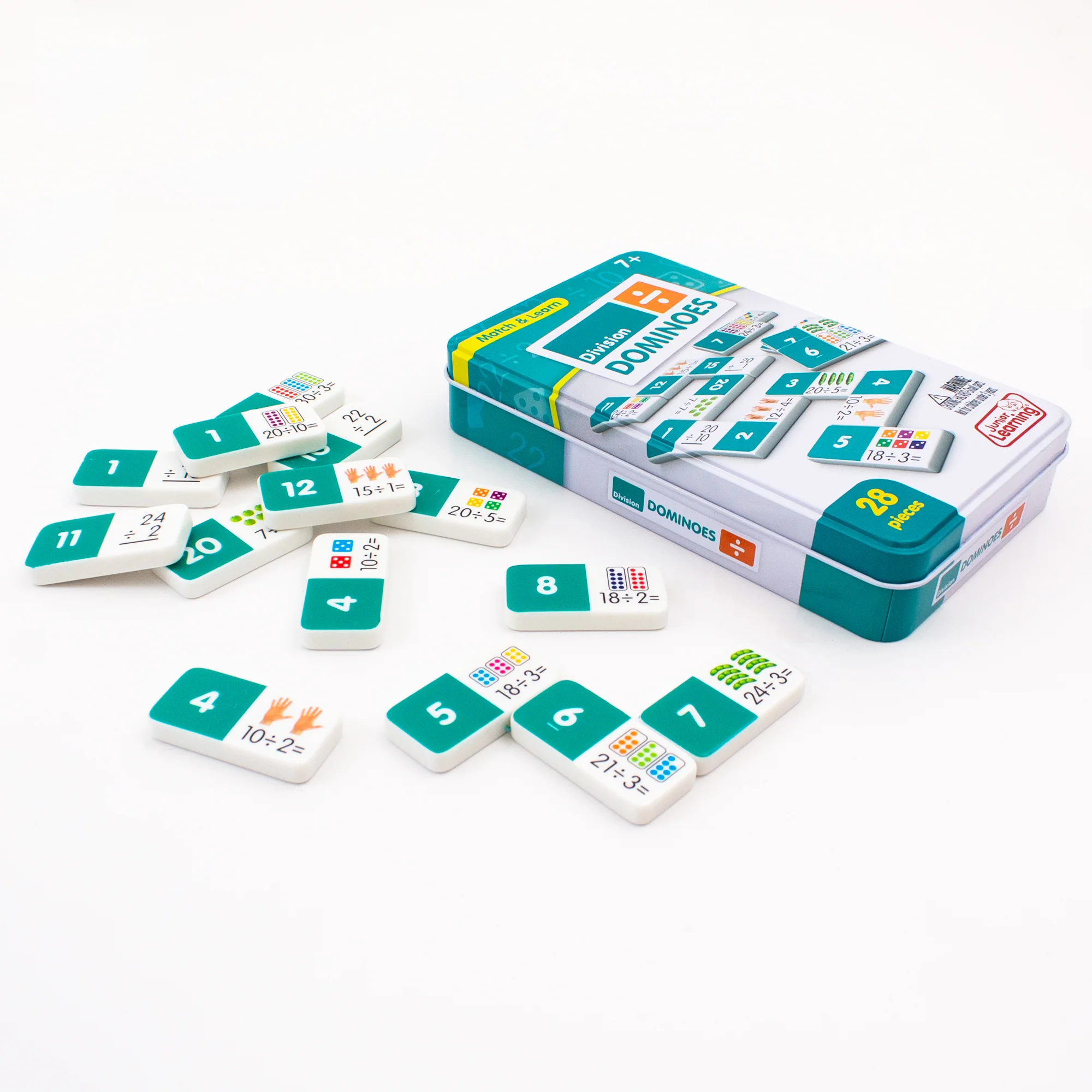 Junior Learning Division Whiz Match & Learn Dominoes - Double Fun Pack - Image 5