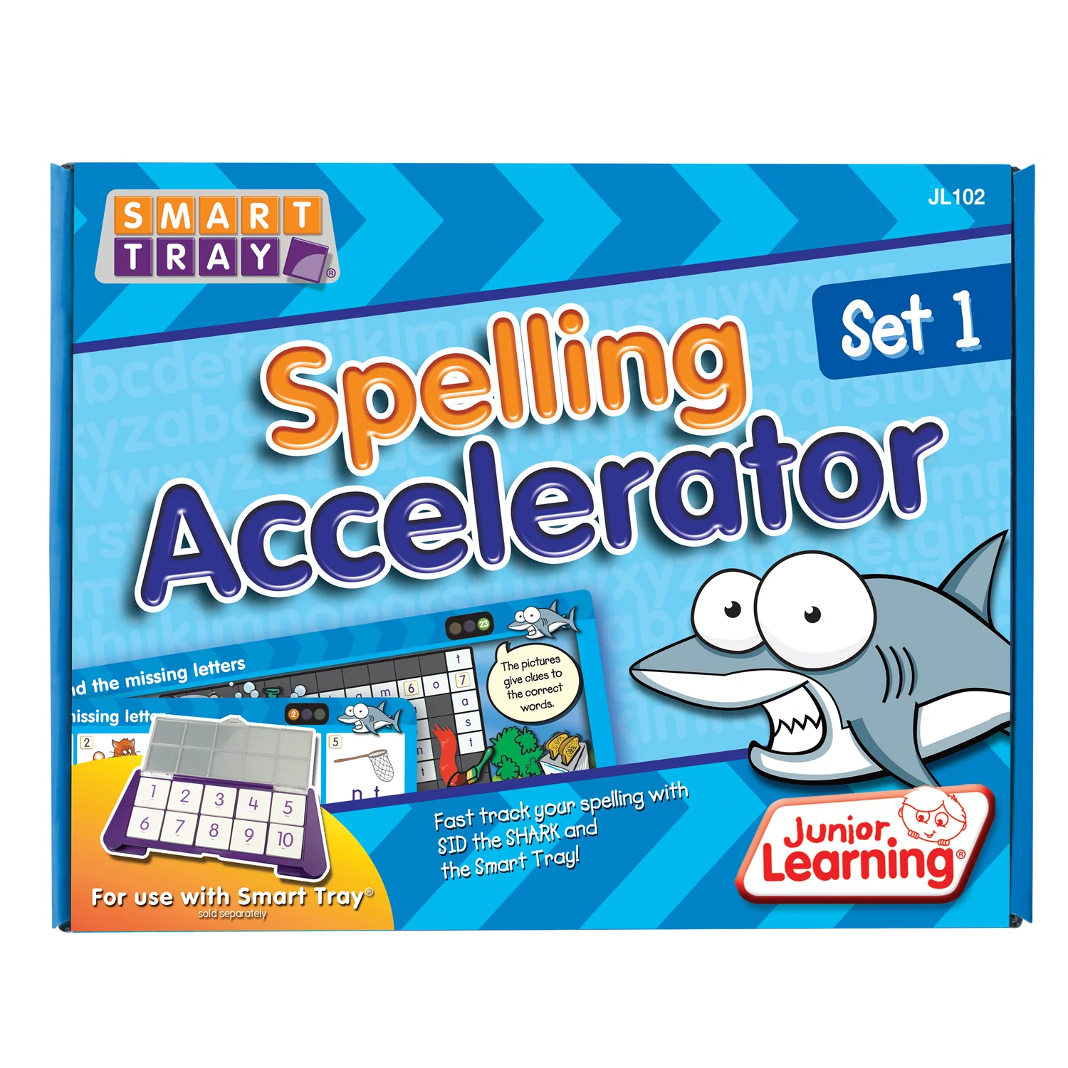 Junior Learning Smart Tray Spelling Accelerator Set 1 - Educational Toy - Image 2