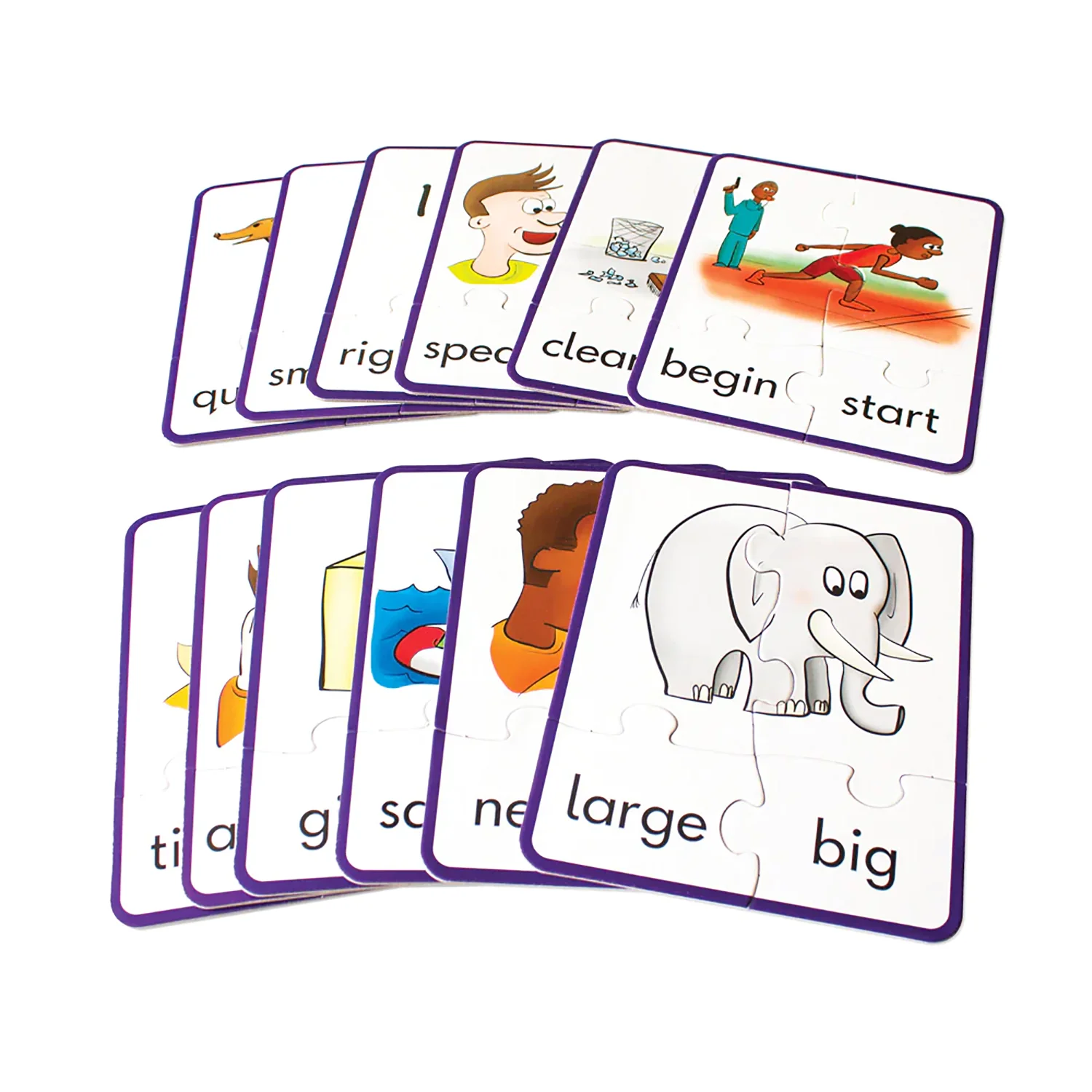 Junior Learning Synonym Puzzles - Educational Jigsaw Set - Multicolored - Image 4