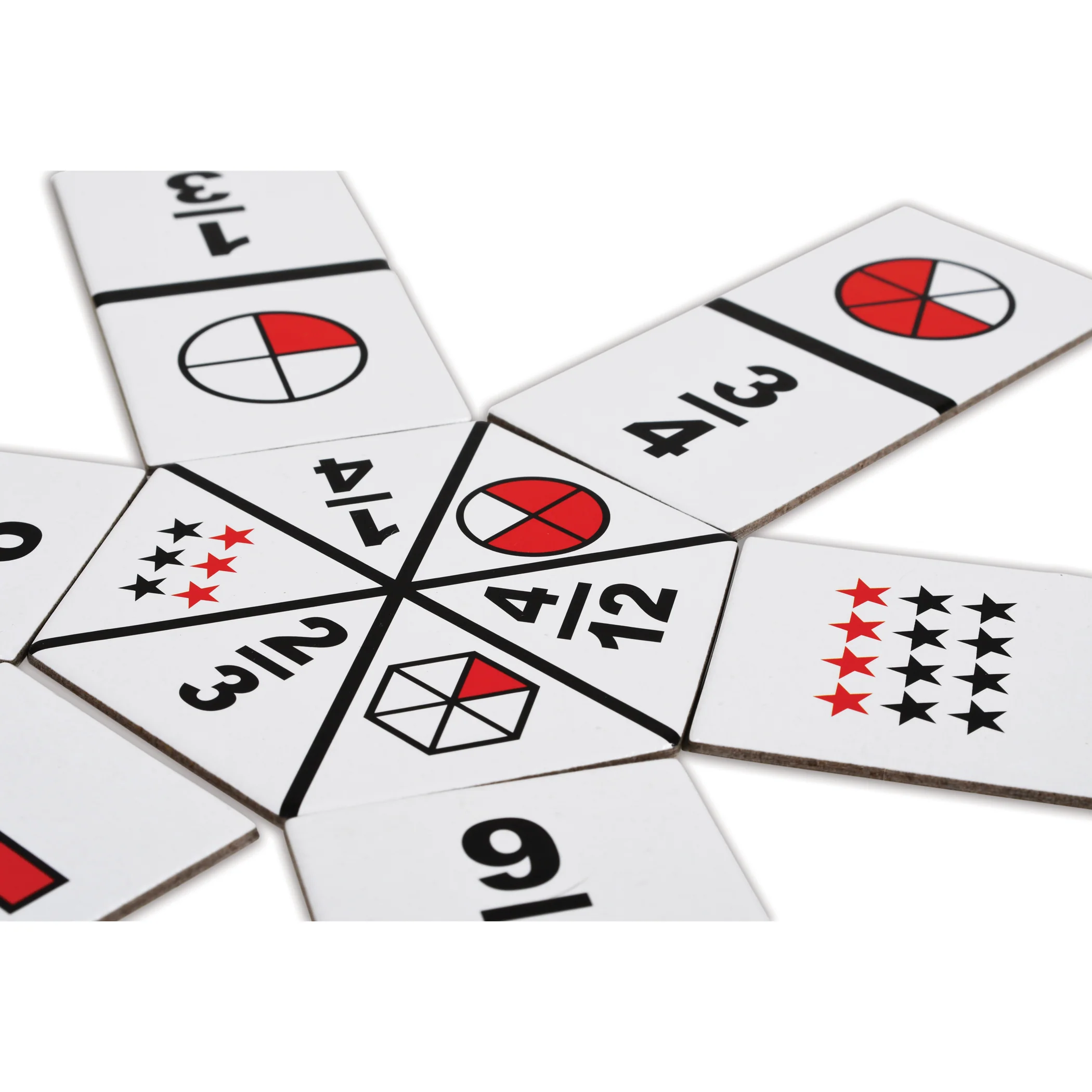 Learning Advantage Original Fraction Dominoes - Educational Math Game - Image 6