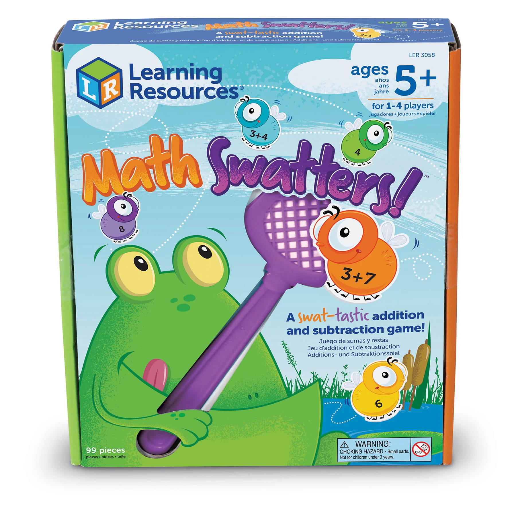 Learning Resources Math Swatters Game - Addition & Subtraction - Image 2