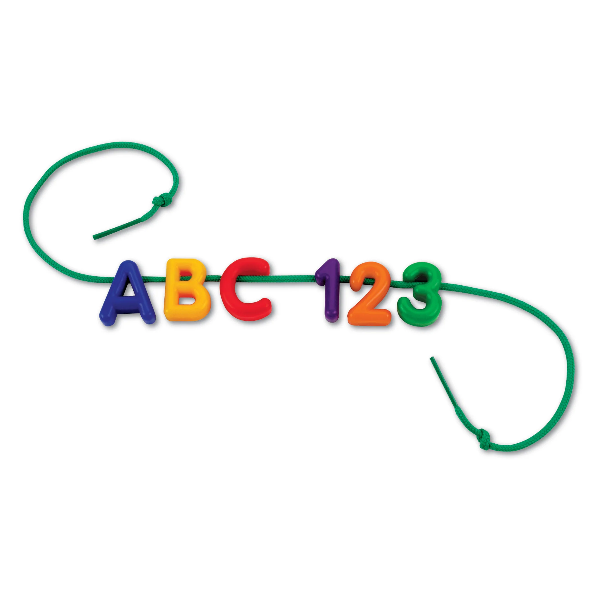 Learning Resources Alphabet Lacing Set - Uppercase Plastic Letters, 260 Pieces with 15 Laces - Image 3