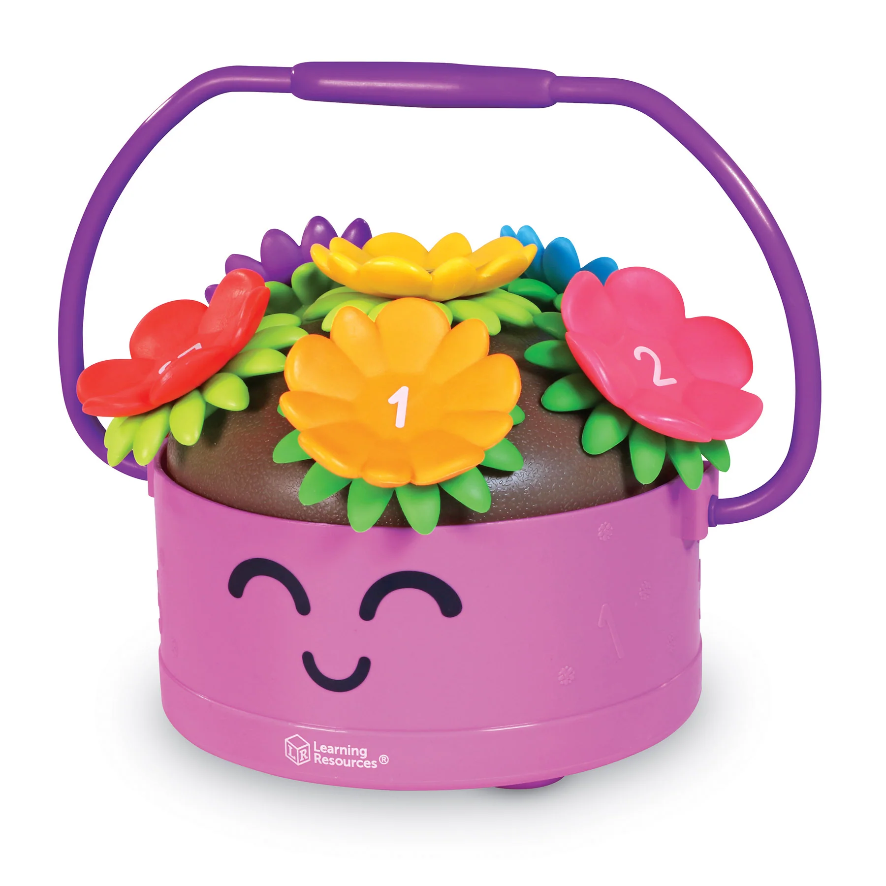 Learning Resources Poppy the Count & Stack Flower Pot - Interactive Educational Toy - Image 3