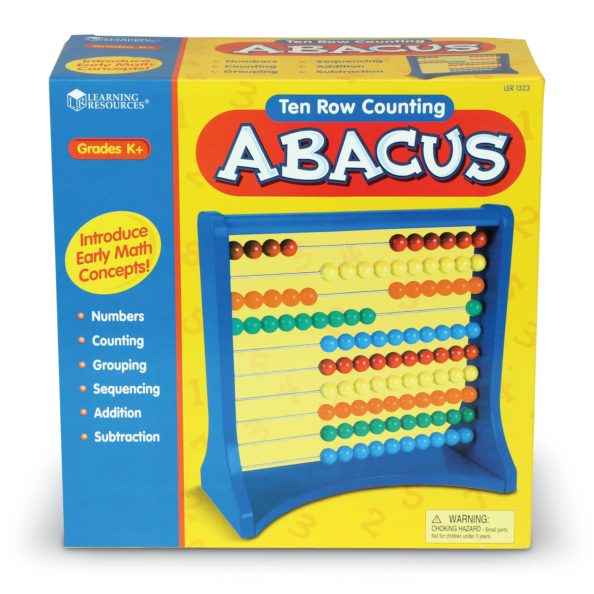 Learning Resources Ten-Row Abacus - Colorful Early Math Educator - Image 4
