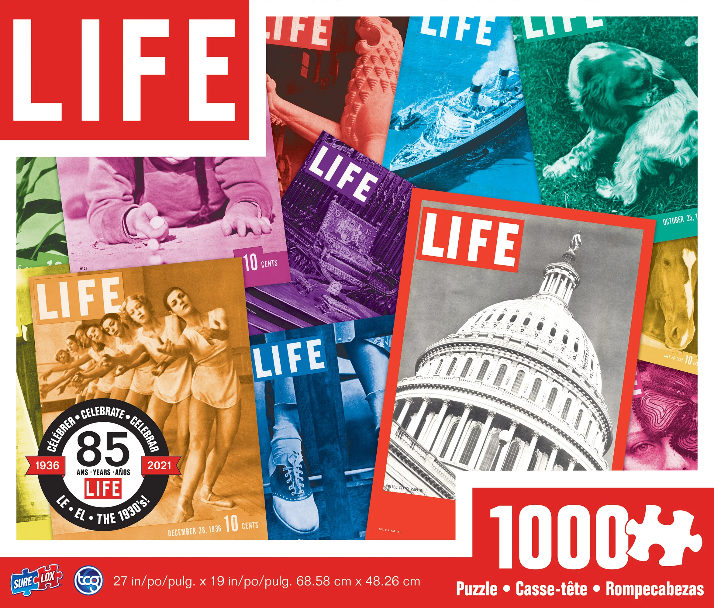 Life Brand 85th Anniversary Jigsaw Puzzle - 1000 pc - Image 3