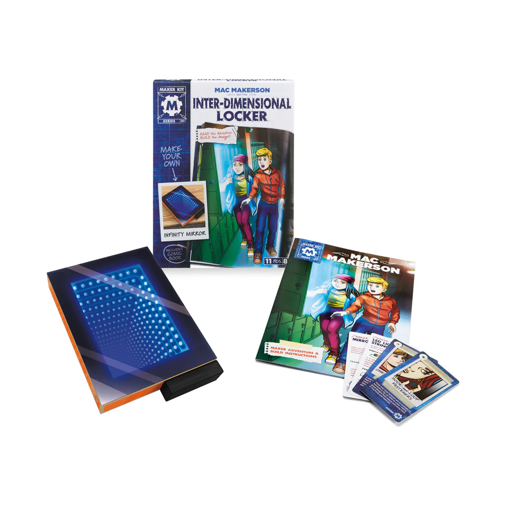 SmartLab Toys Mac Makerson and the Inter-Dimensional Locker Science Kit - Image 2