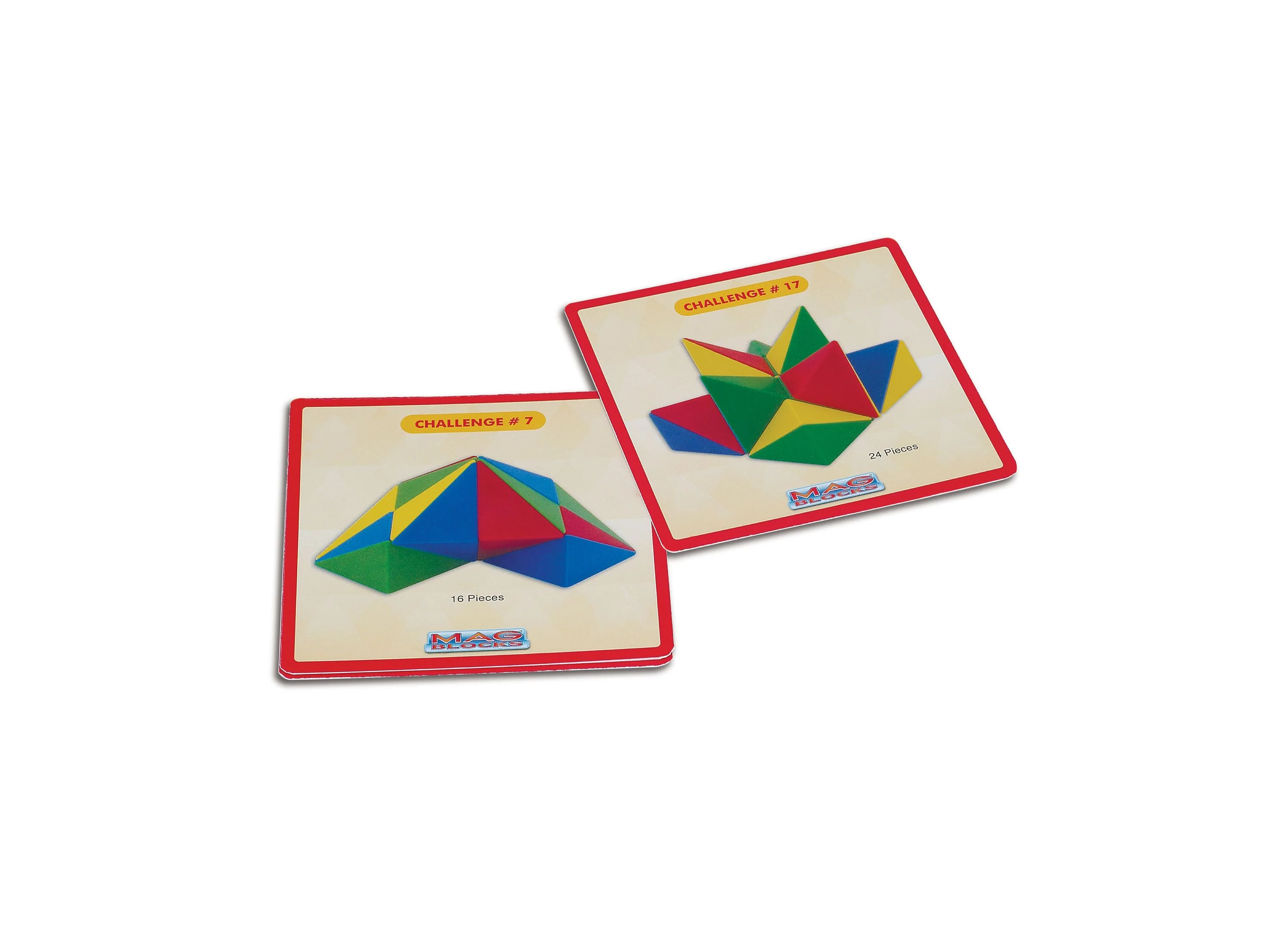 Popular Playthings Mag Blocks 24-Piece Magnetic Building Set - Image 2