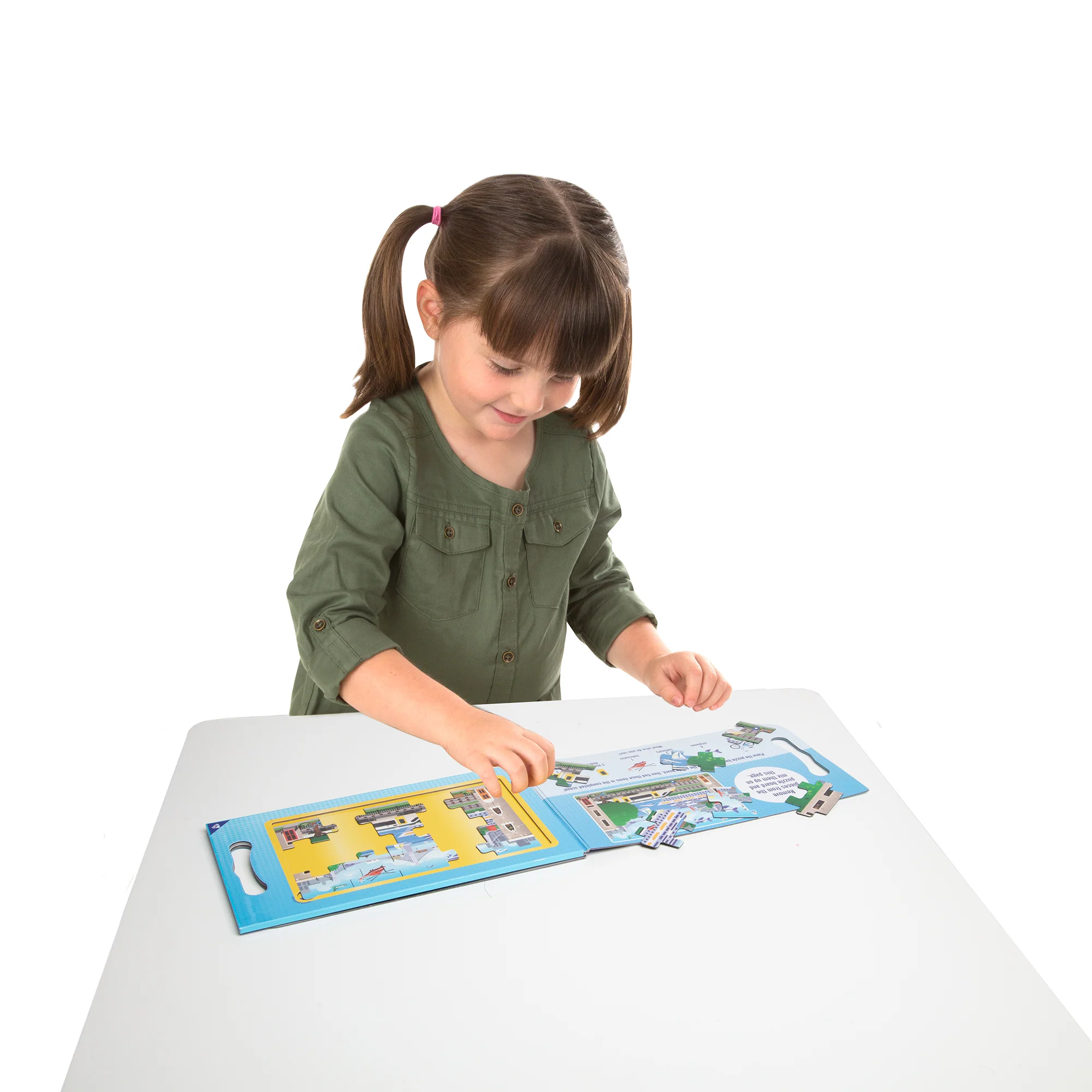Melissa & Doug Vehicles Magnetic 2 Pack Jigsaw Puzzles - 15 pc - Image 7