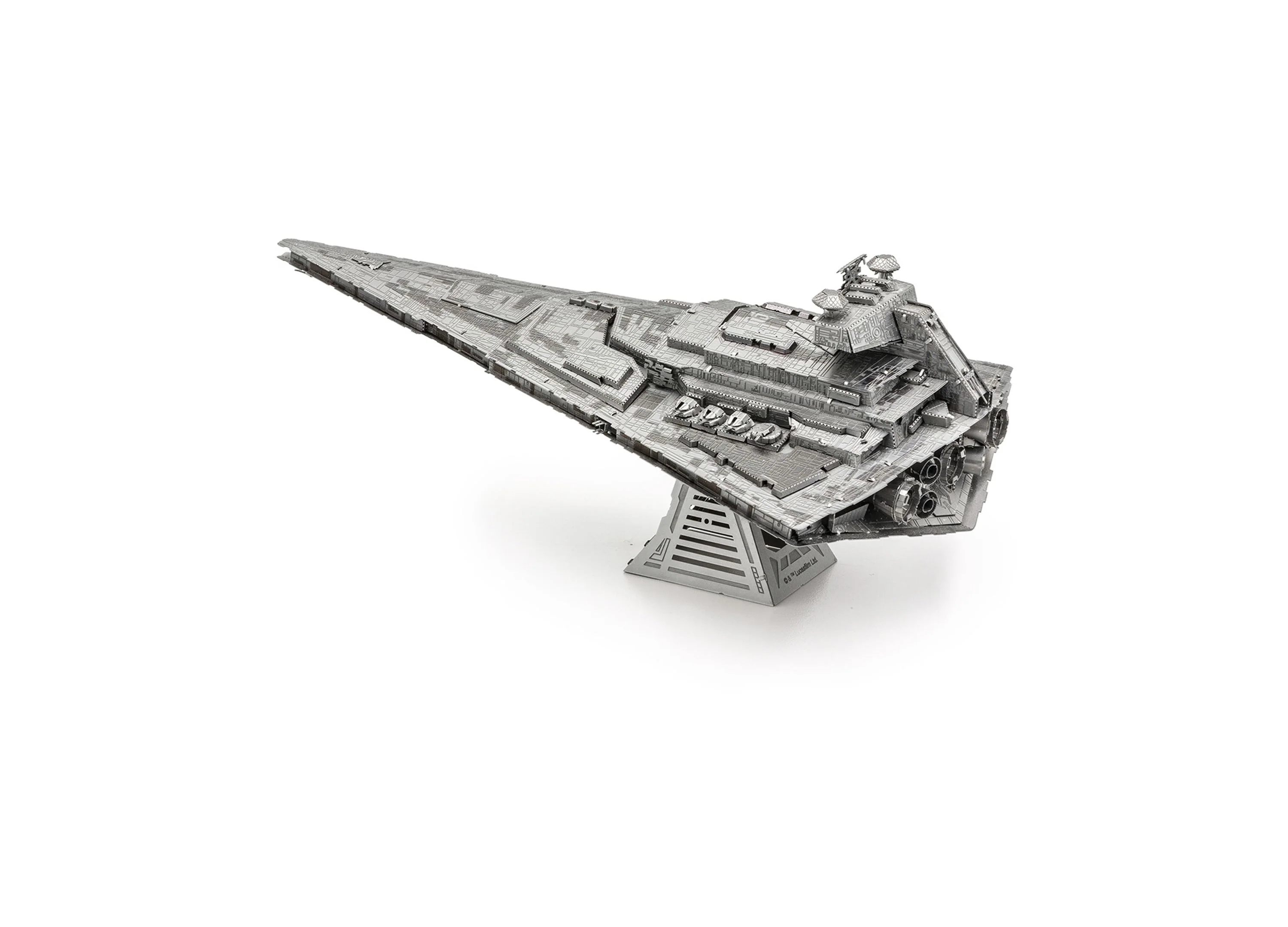 Fascinations Metal Earth ICONX - Star Wars Imperial Star Destroyer 3D Metal Model Kit - Image 3