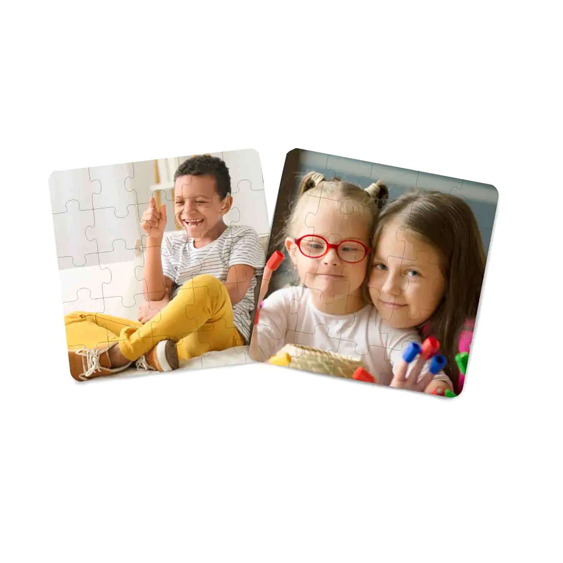 Miniland Inclusion Set of 4 Puzzles - 25 pc Each - Image 2