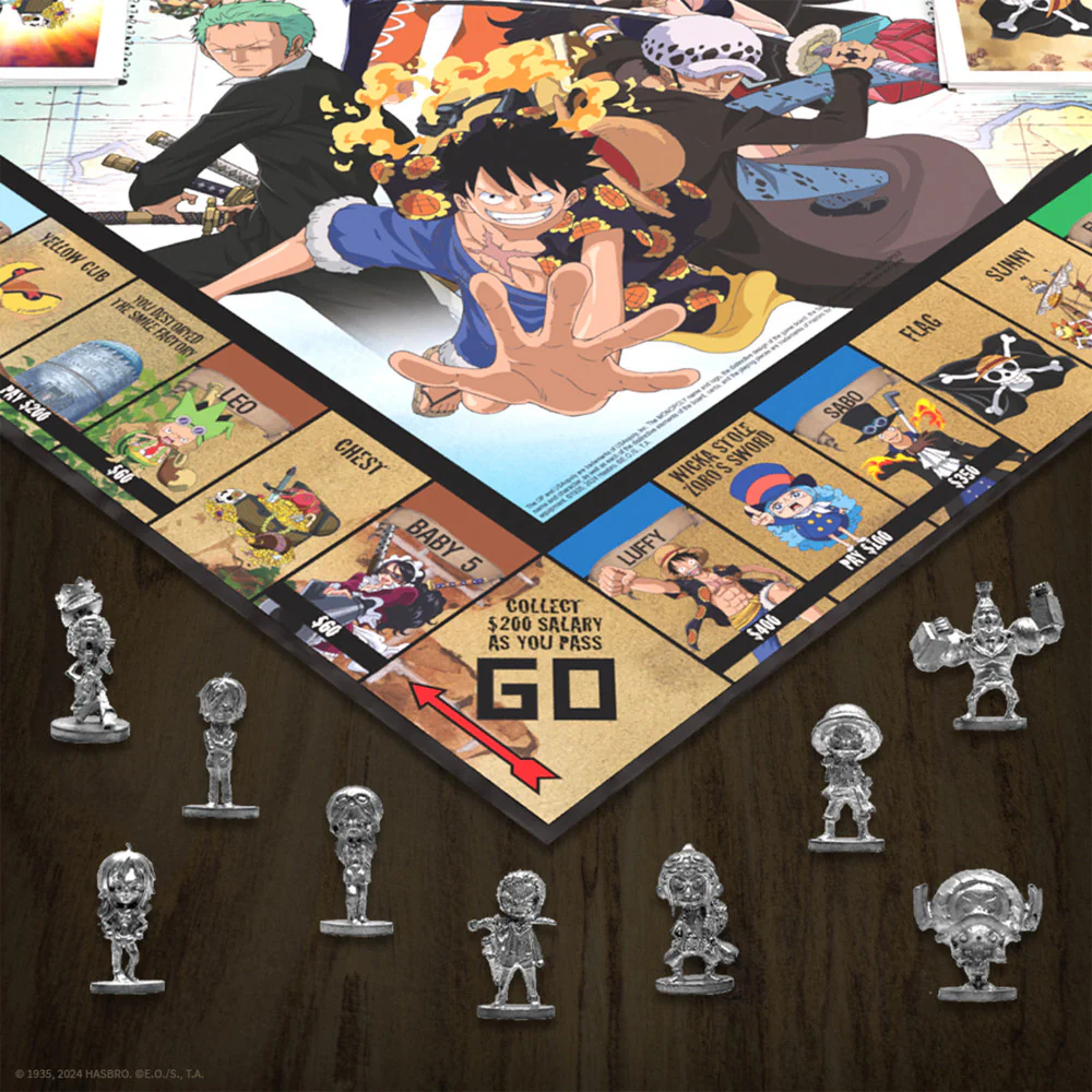 MONOPOLY One Piece Dressrosa Edition - Collectible Board Game, Ages 8+ - Image 5