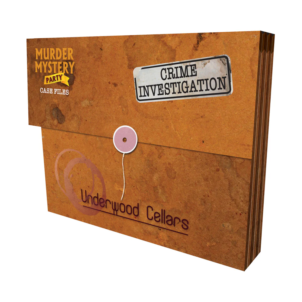 Murder Mystery Party Case Files: Underwood Cellars Interactive Detective Game - Image 2