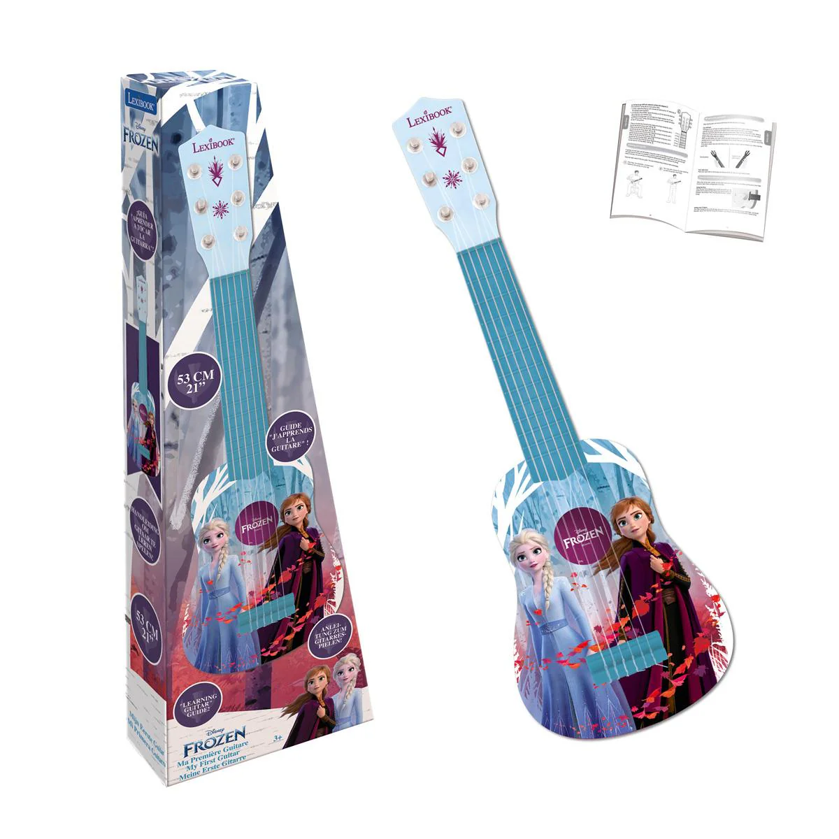Disney My First Guitar Frozen Blue Purple - Image 3