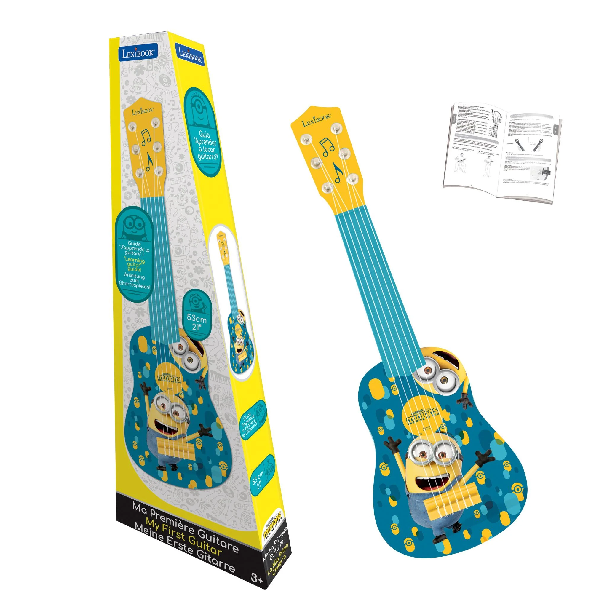 Playtive Junior Blue/Yellow Minions-Themed First Guitar - Image 3