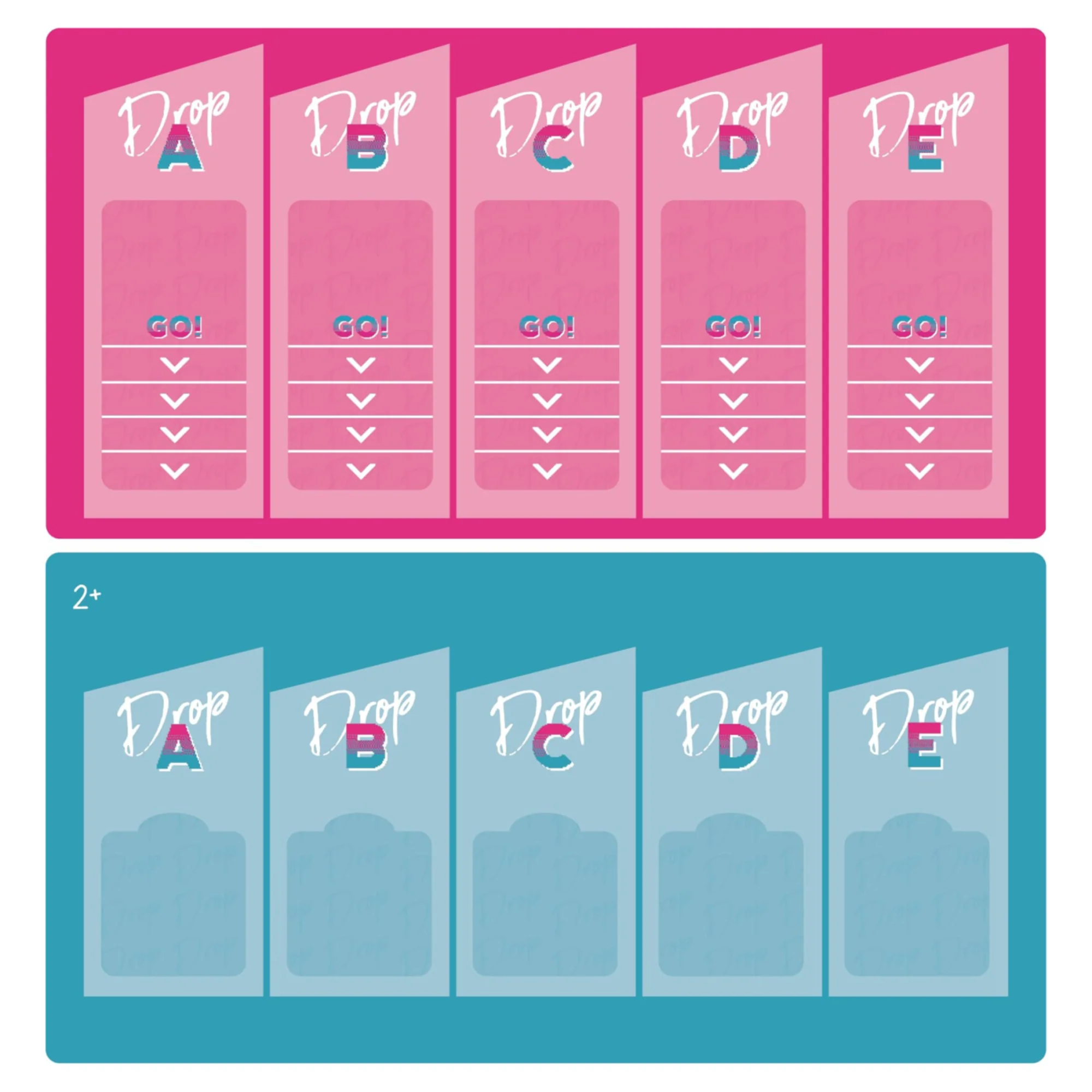 Number Drop Retro Edition Roll & Write Strategy Game - Image 6