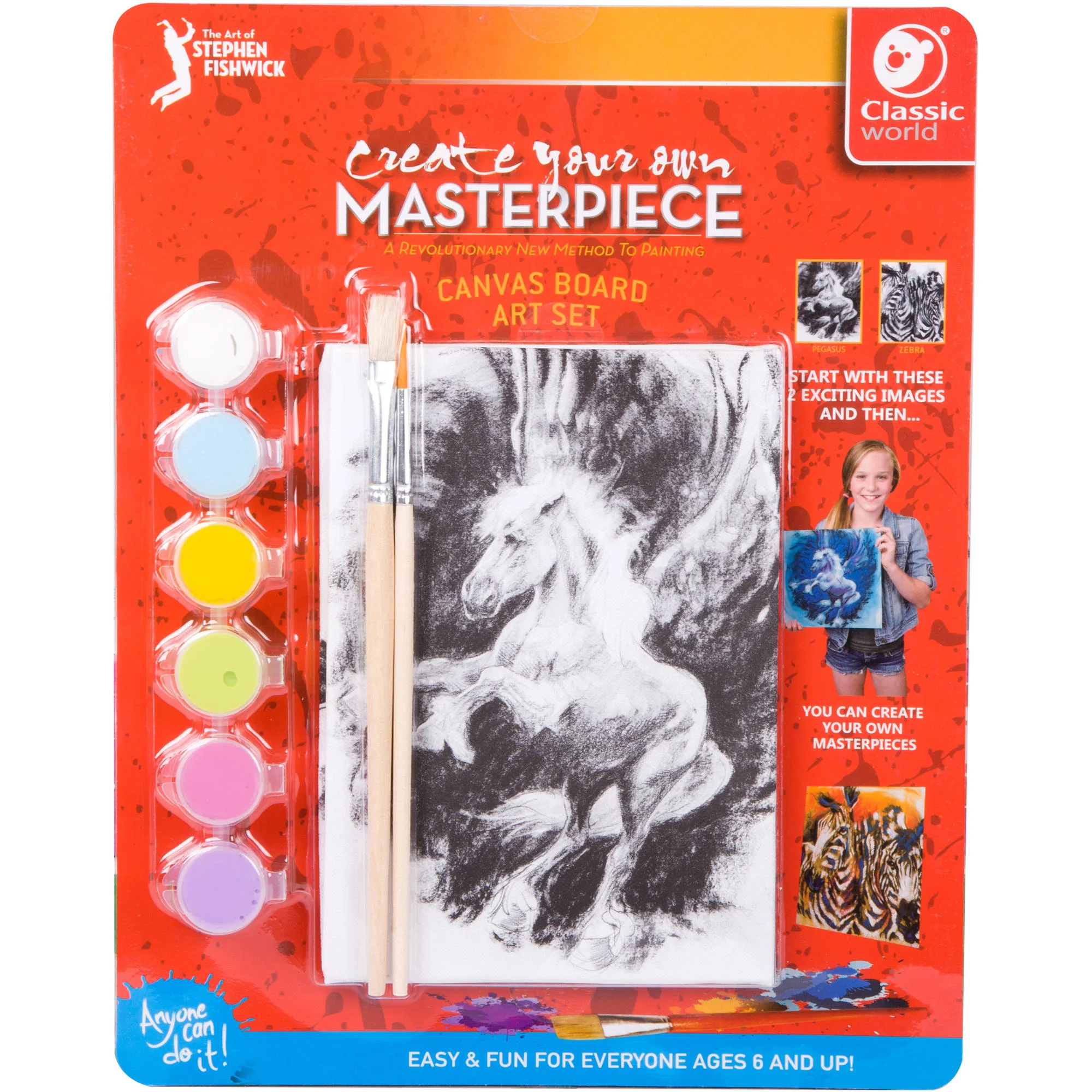 Fishwick Adventure Canvas Blister Pegas